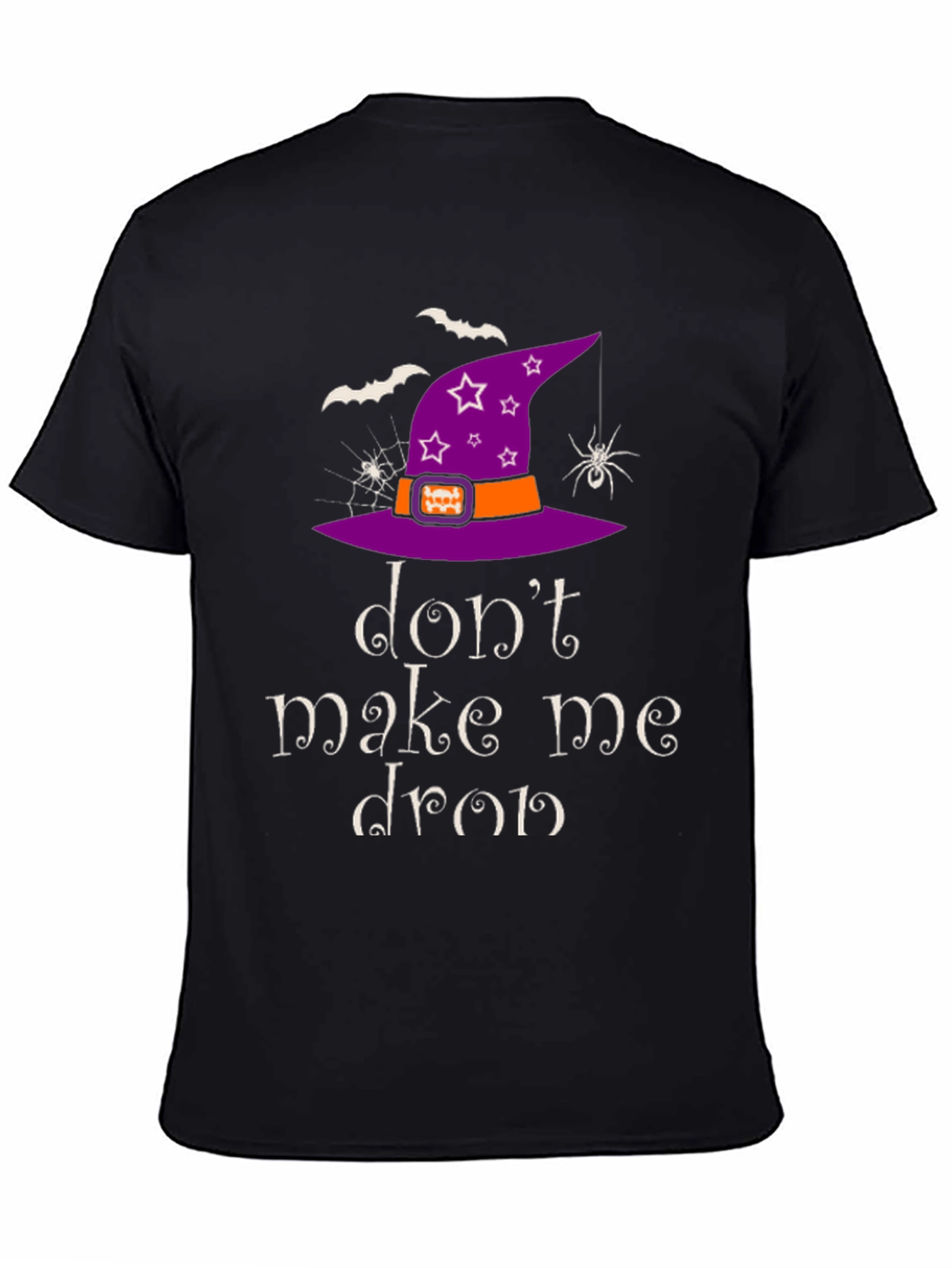 Halloween Witch Hat Graphic T-Shirt