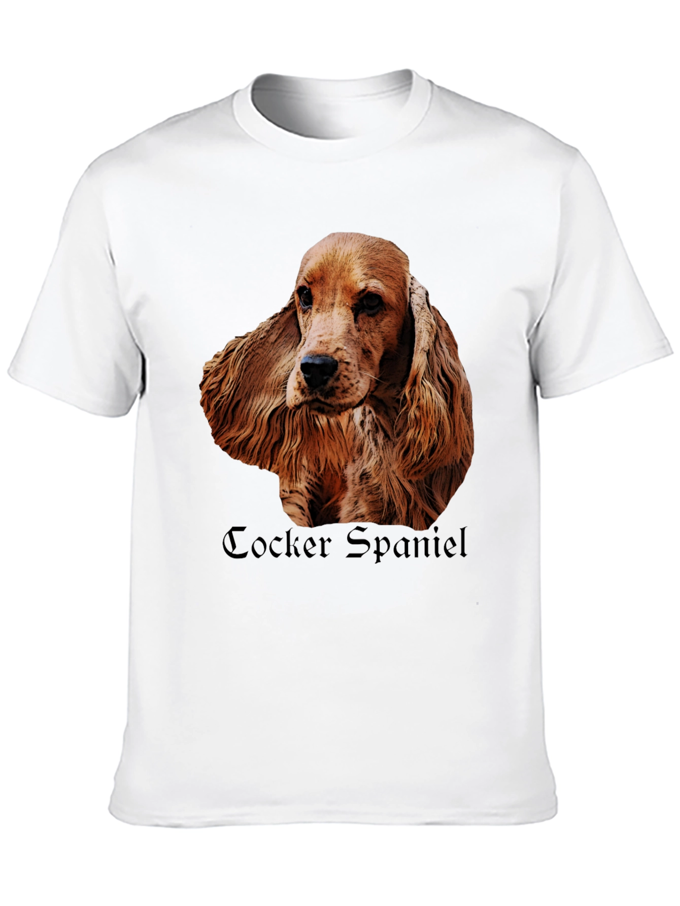 Cocker Spaniel Dog Breed Graphic T-Shirt