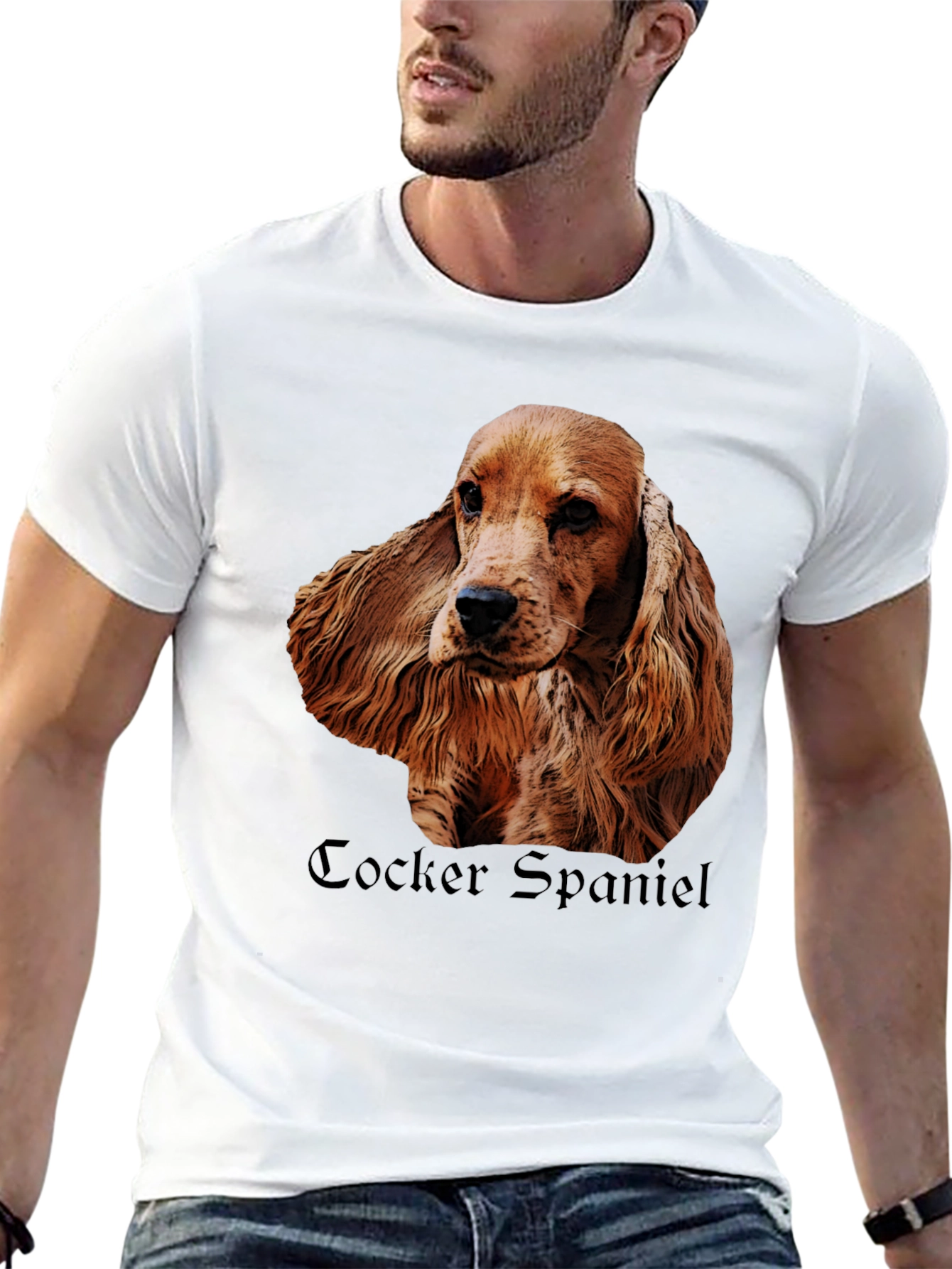 Cocker Spaniel Dog Breed Graphic T-Shirt