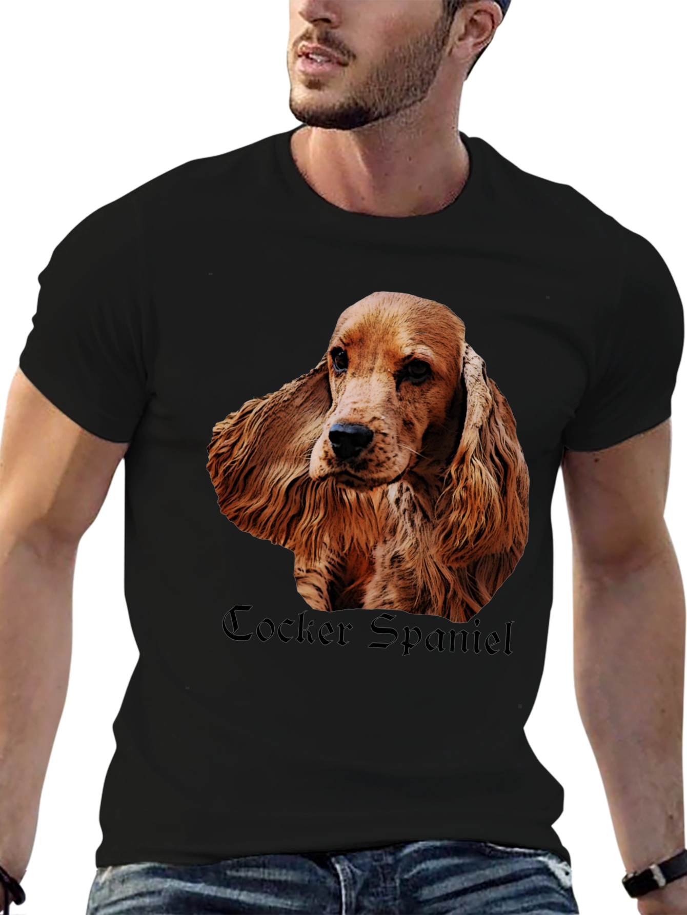 Cocker Spaniel Dog Breed Graphic T-Shirt