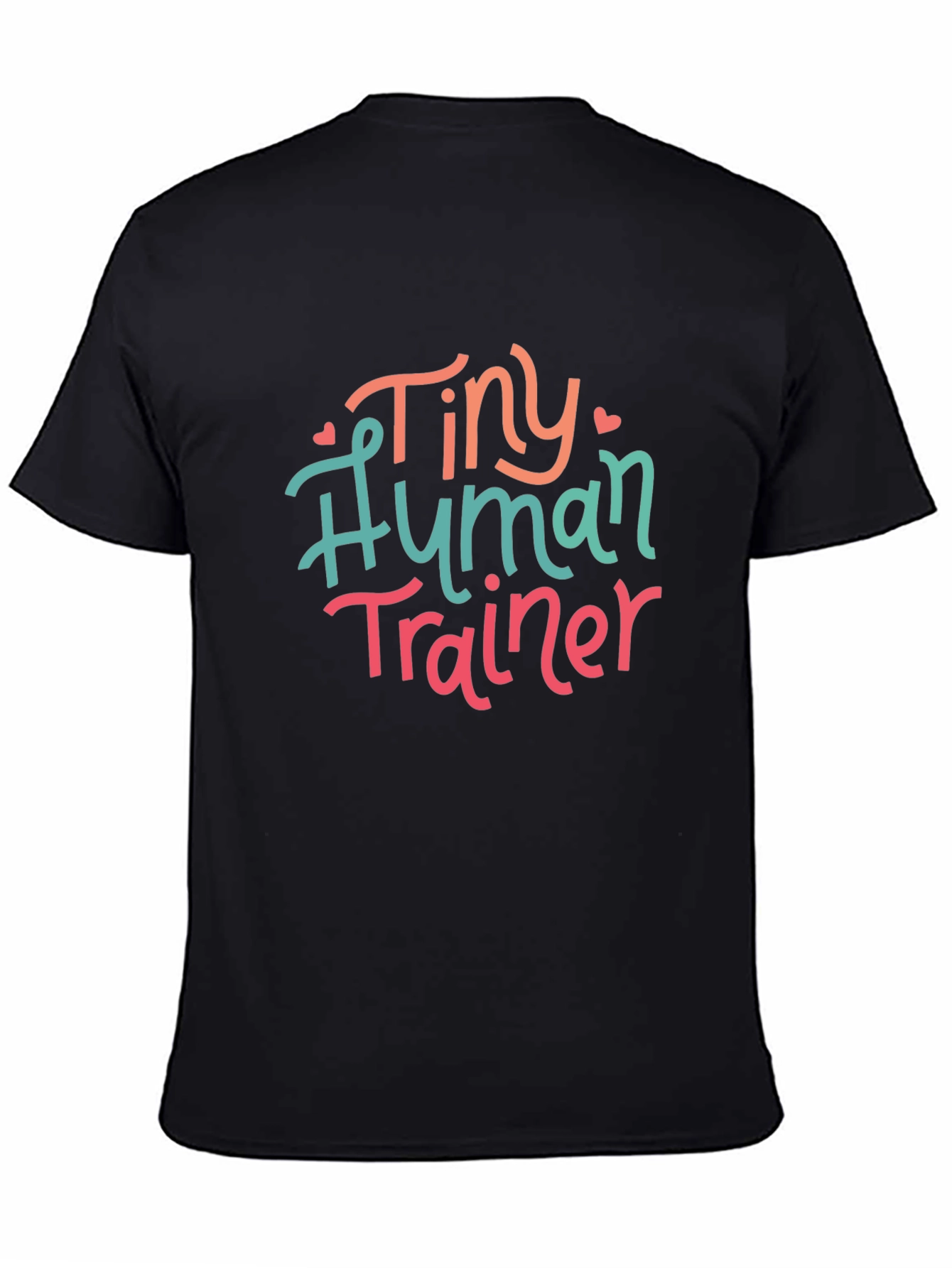 Tiny Human Trainer Tee - Cute Parenting T-Shirt