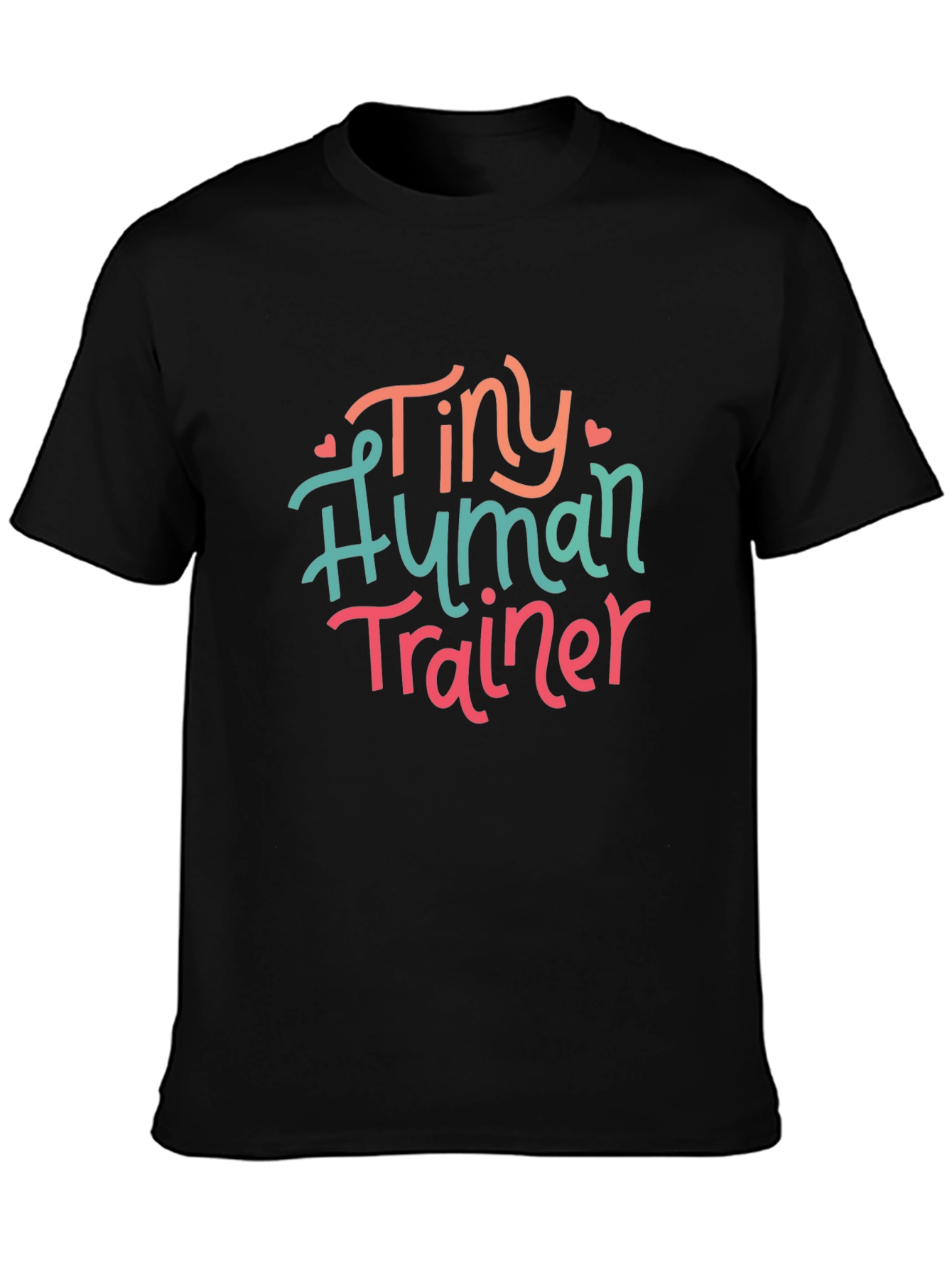 Tiny Human Trainer Tee - Cute Parenting T-Shirt