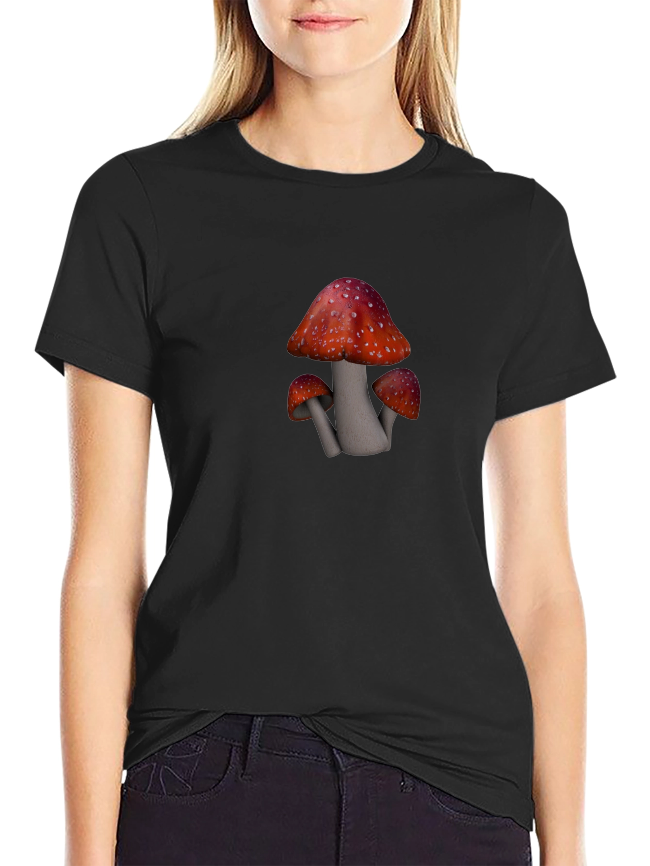 Mushroom Graphic T-Shirt - Stylish and Unique Design