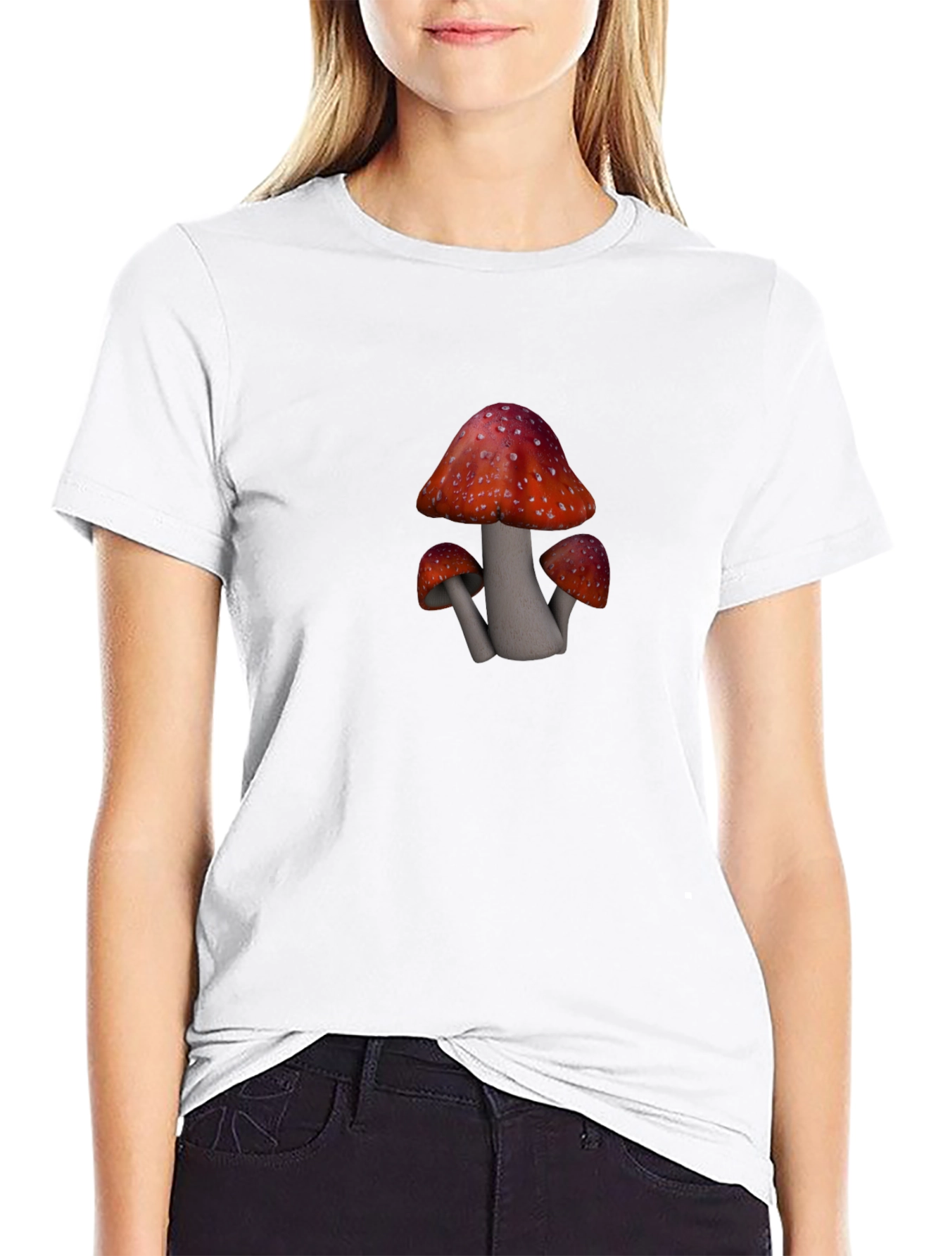 Mushroom Graphic T-Shirt - Stylish and Unique Design