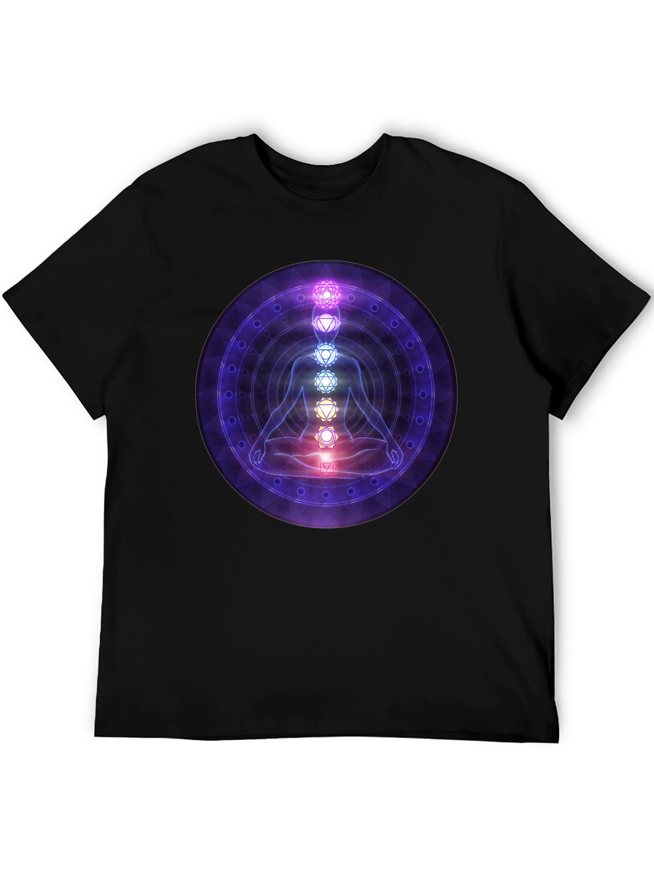 Chakra Meditation Graphic T-Shirt