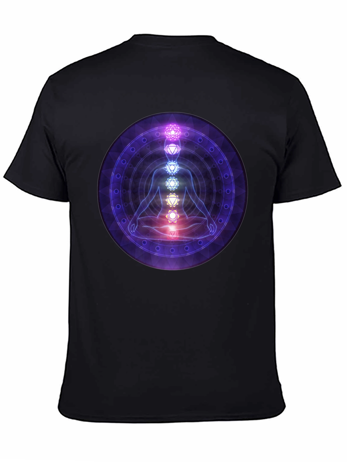 Chakra Meditation Graphic T-Shirt