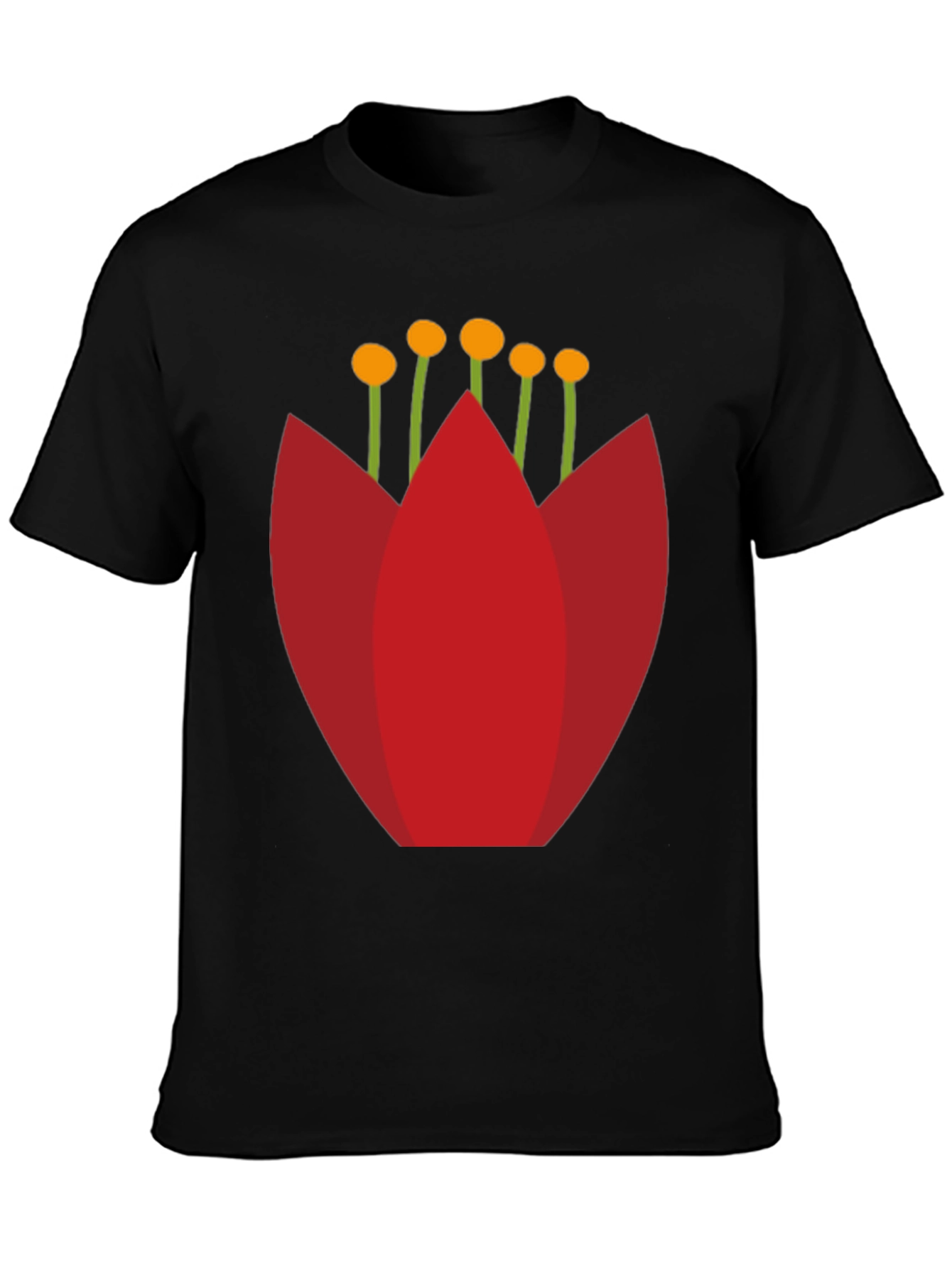Modern Floral Graphic T-Shirt