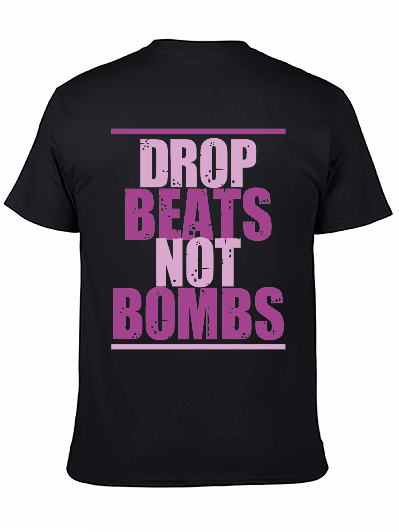 Drop Beats Not Bombs Graphic T-Shirt