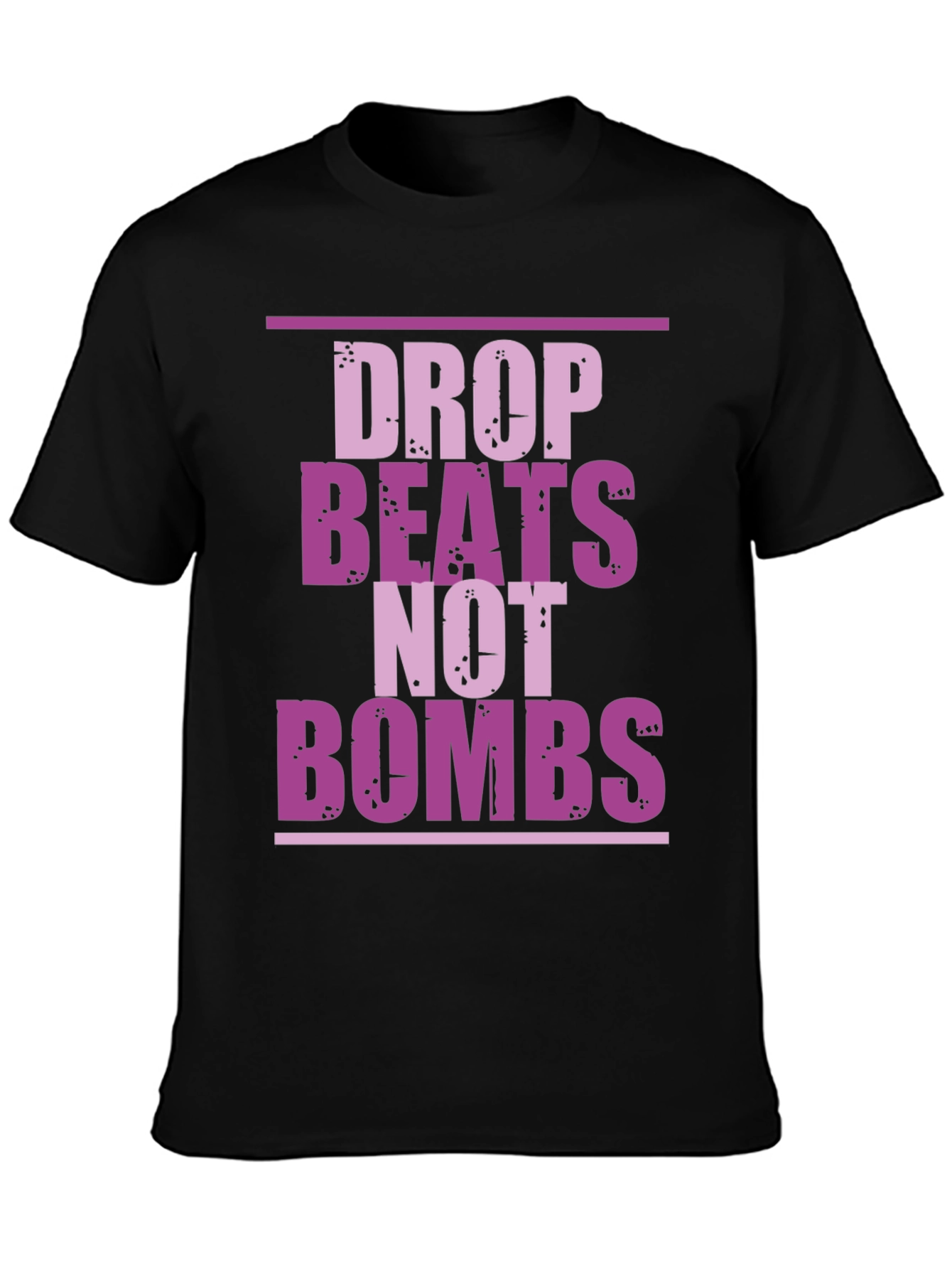 Drop Beats Not Bombs Graphic T-Shirt