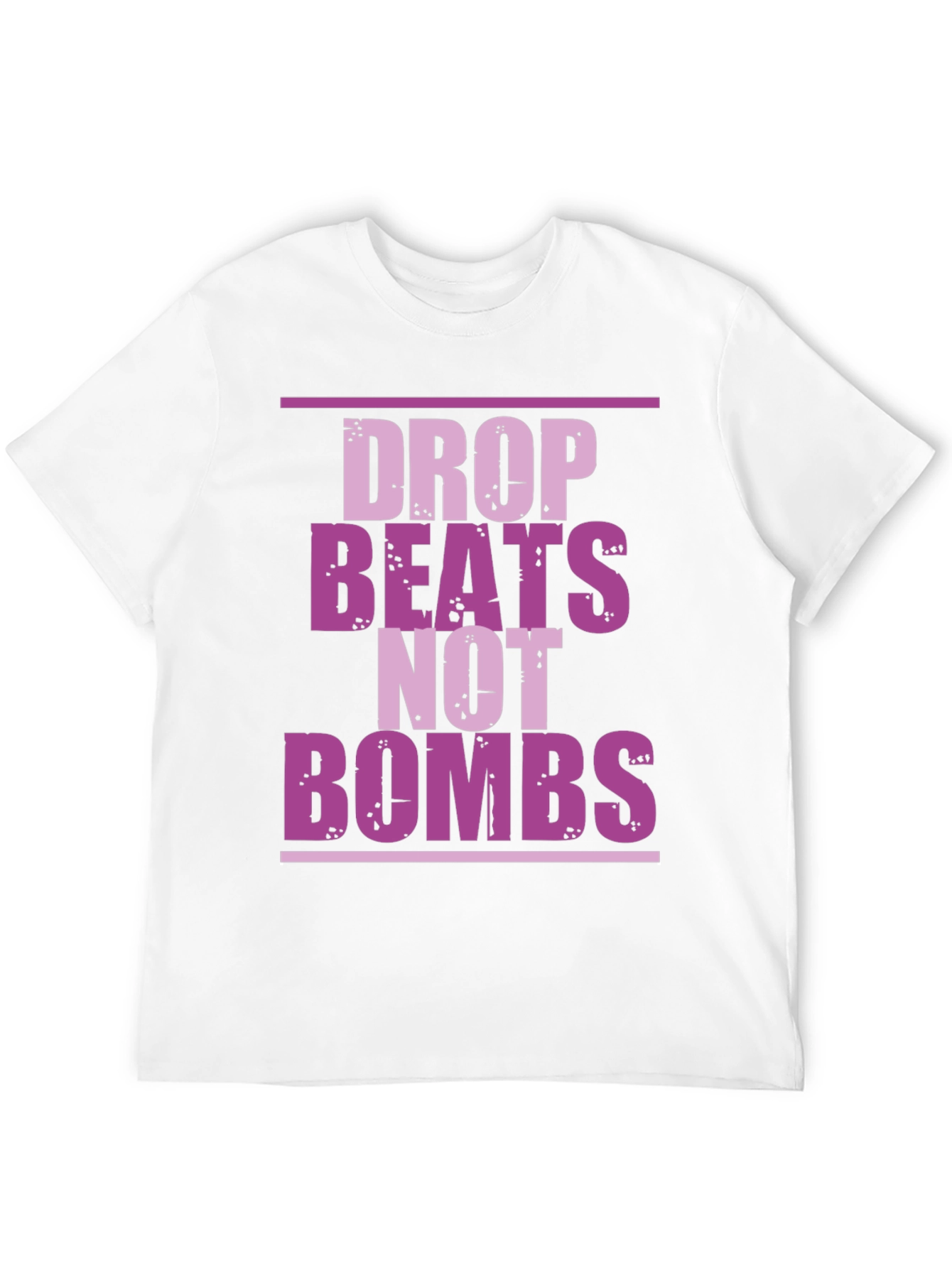 Drop Beats Not Bombs Graphic T-Shirt