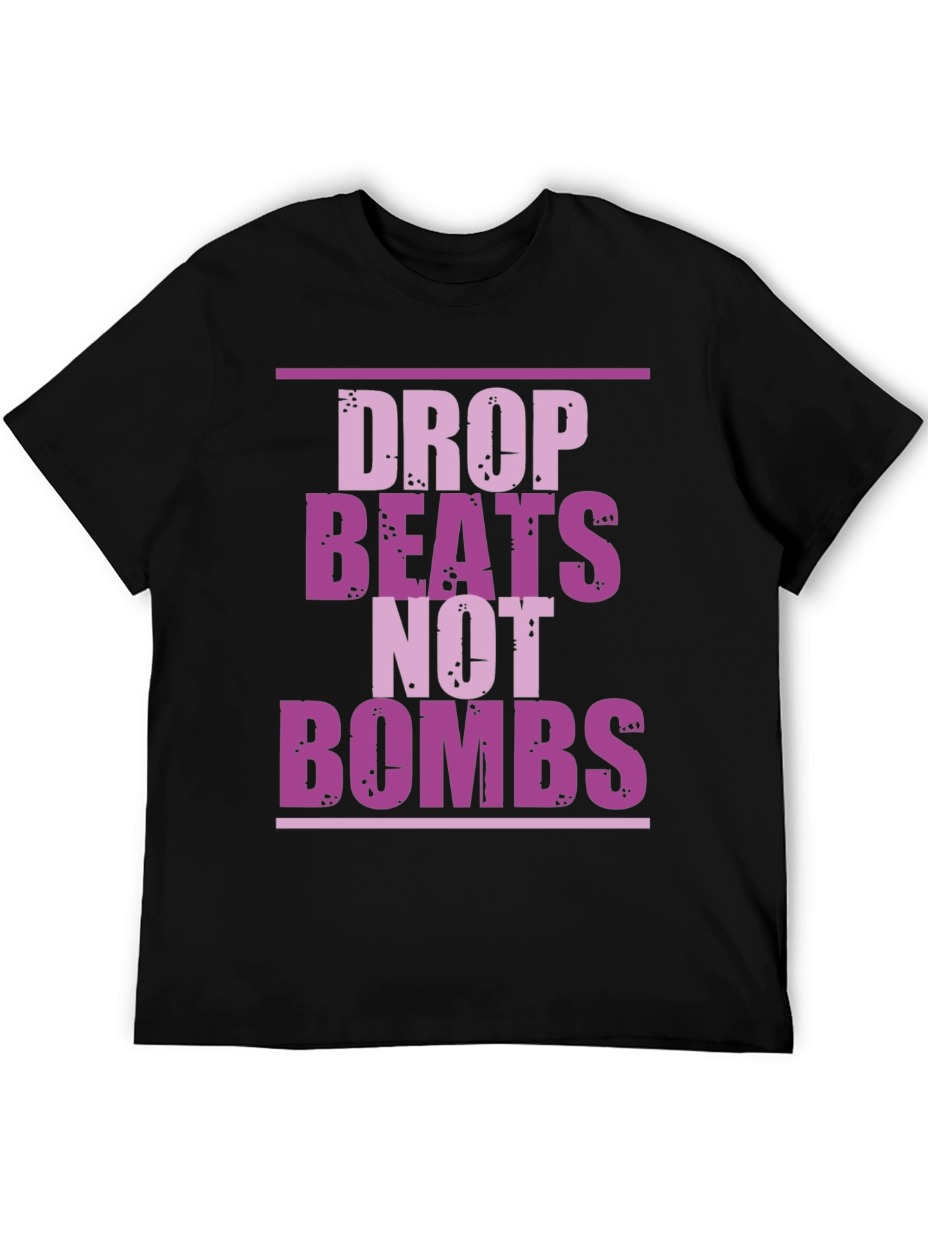 Drop Beats Not Bombs Graphic T-Shirt
