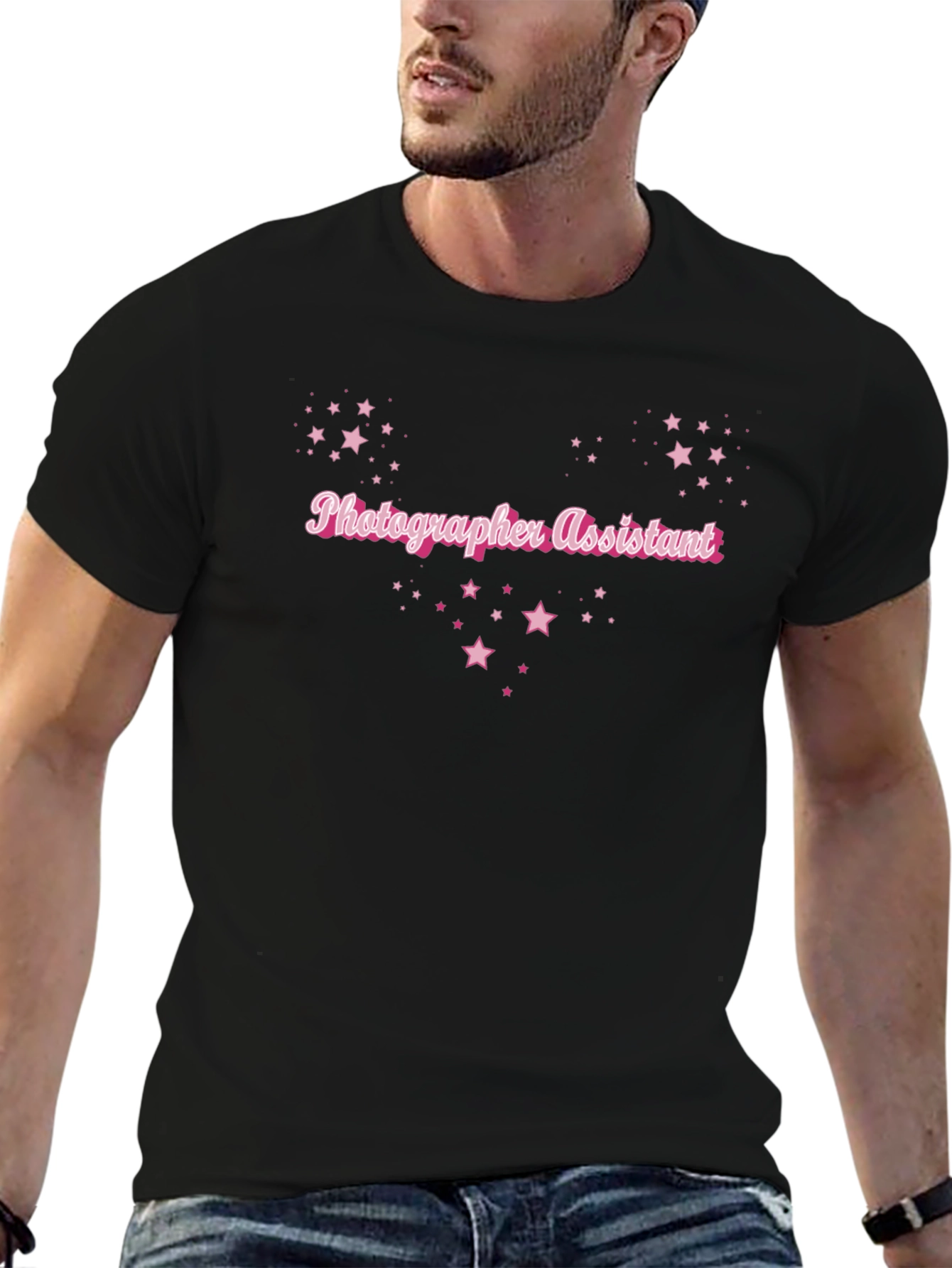 Photographer Assistant Star Graphic Tee