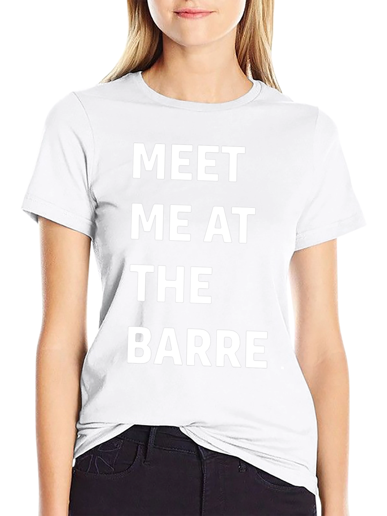 Meet Me at the Barre T-Shirt - Black