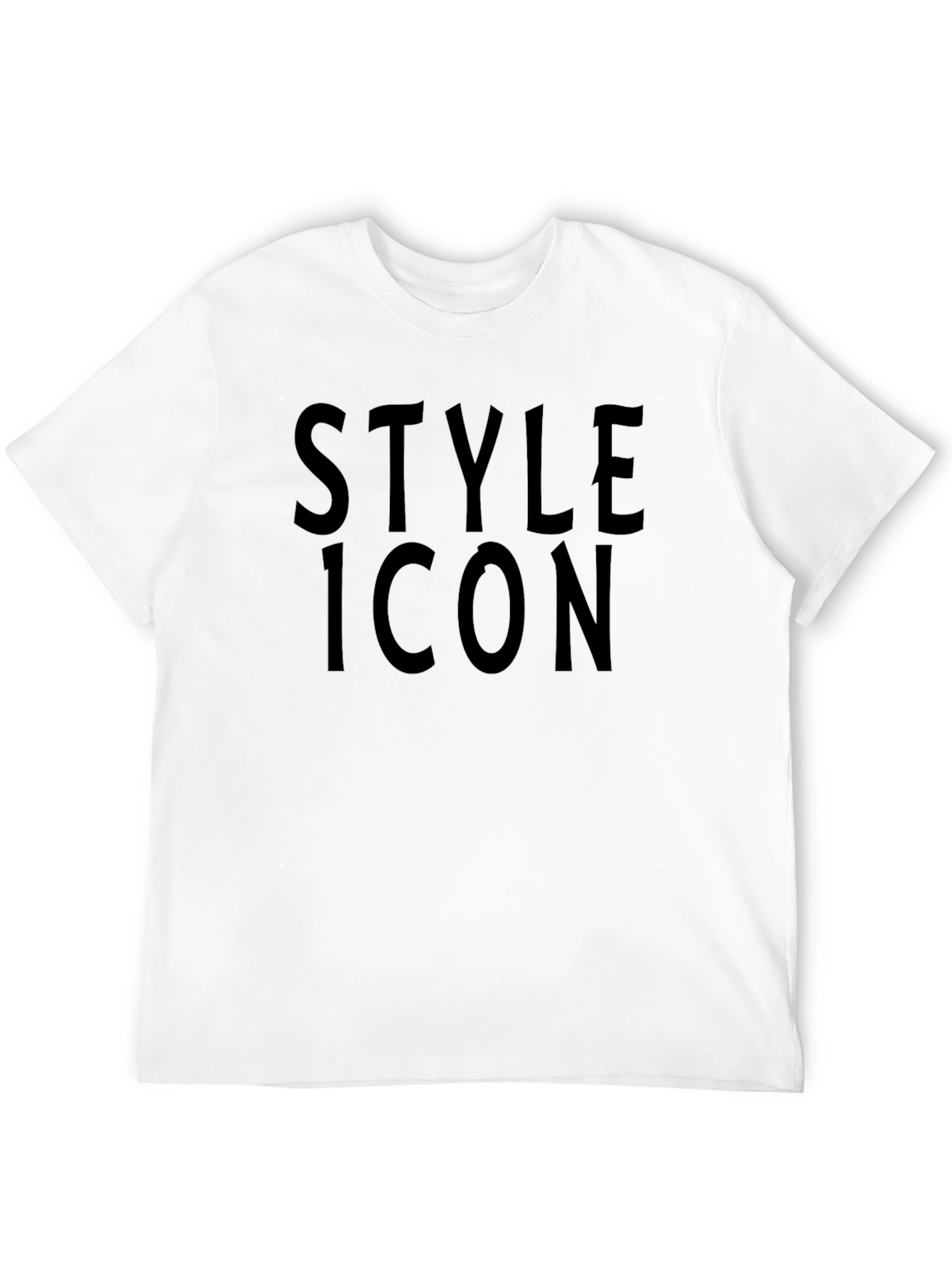 Style Icon Black Graphic Tee