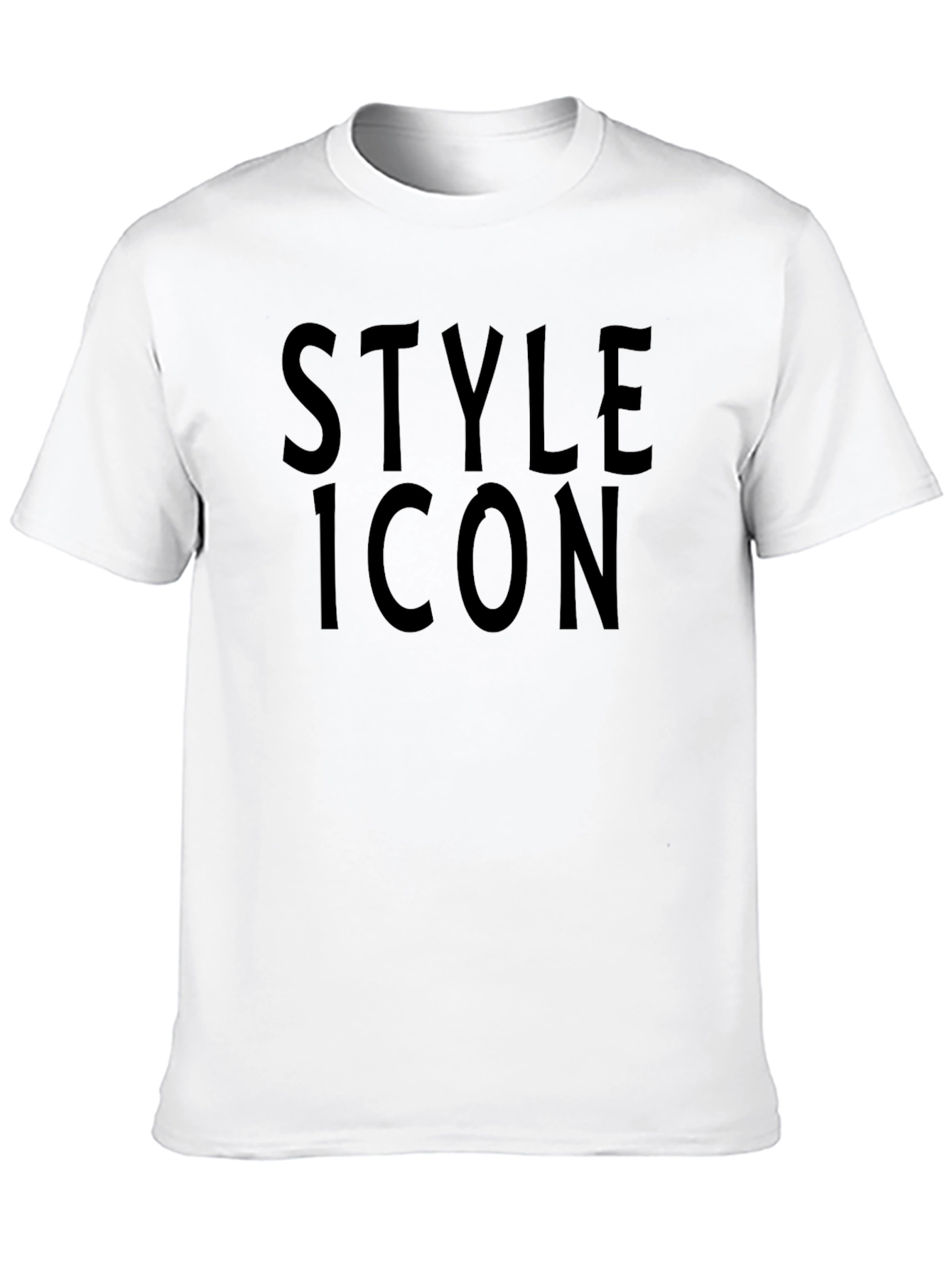 Style Icon Black Graphic Tee
