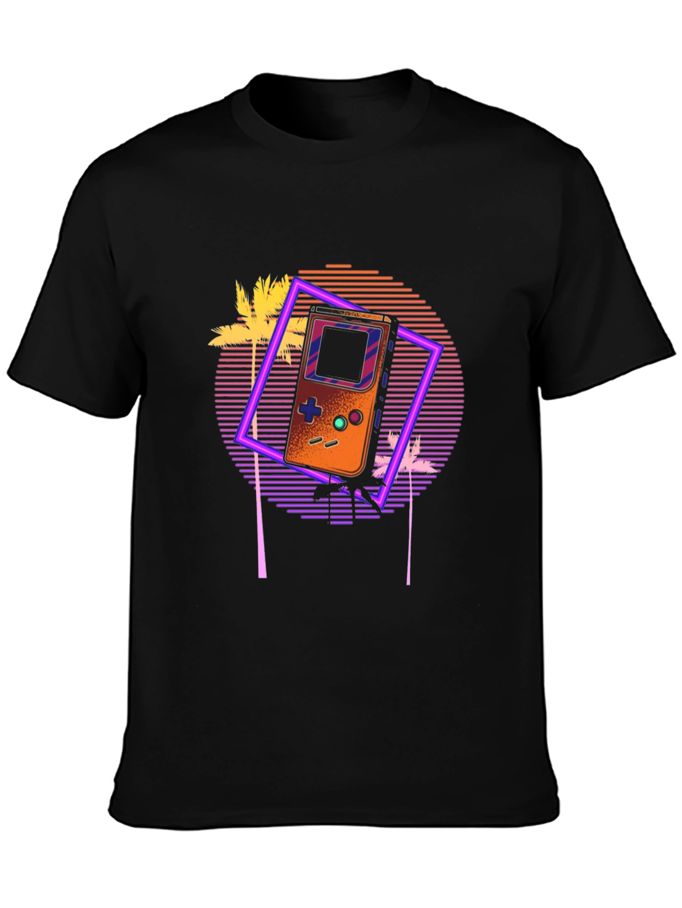 Retro Game Console Graphic T-Shirt