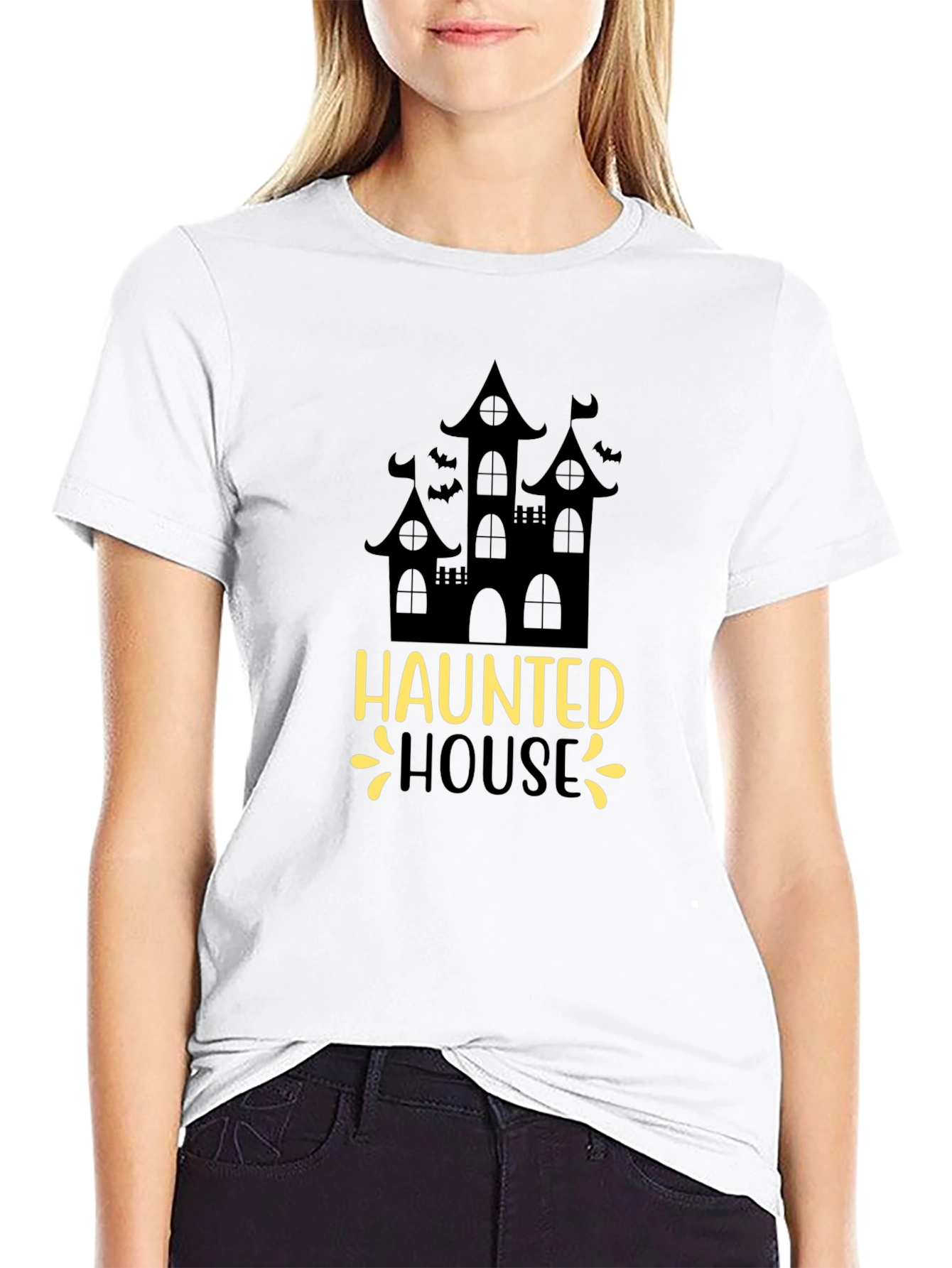 Haunted House Halloween T-Shirt