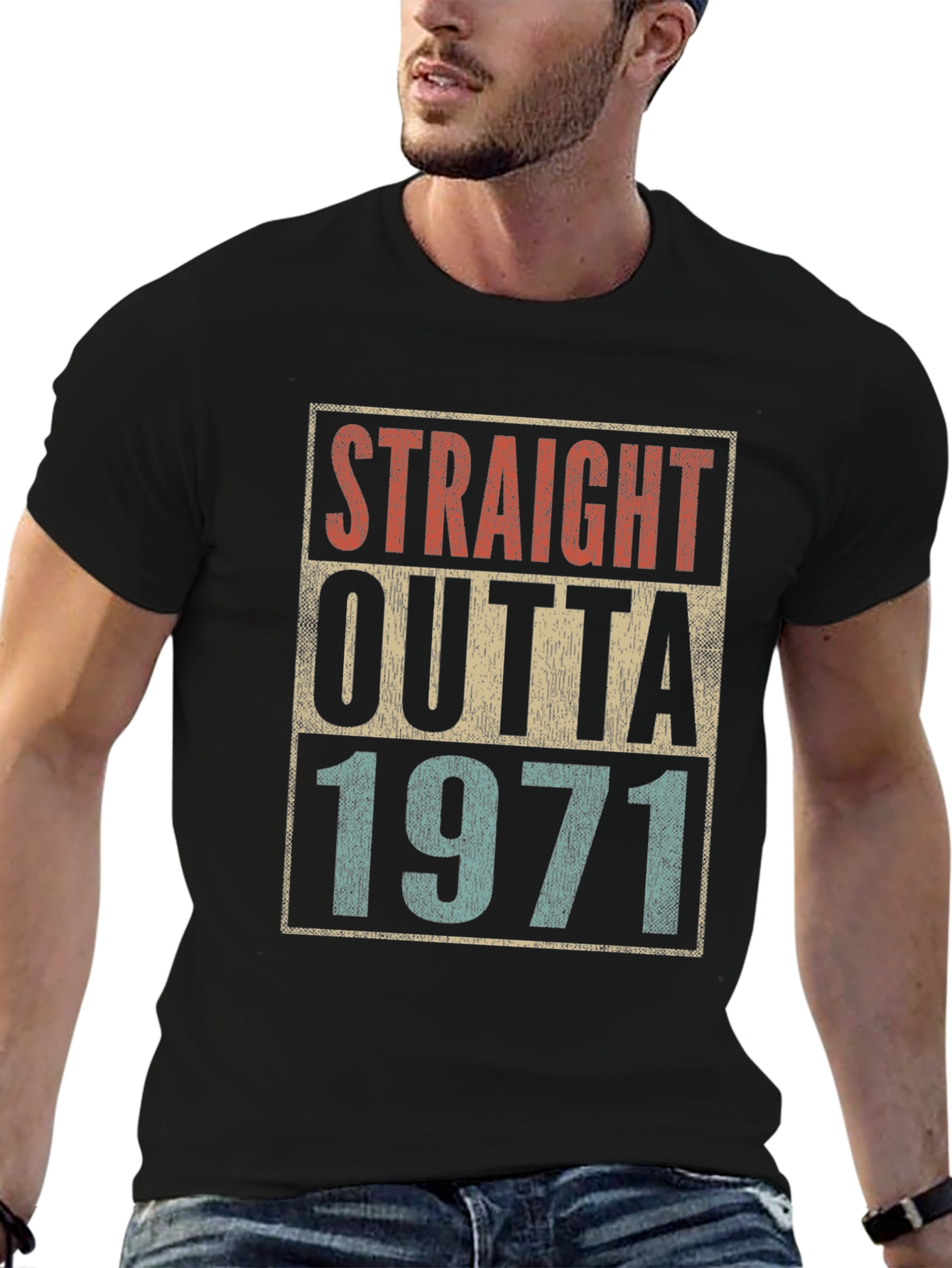 Straight Outta 1971 Retro Graphic Tee