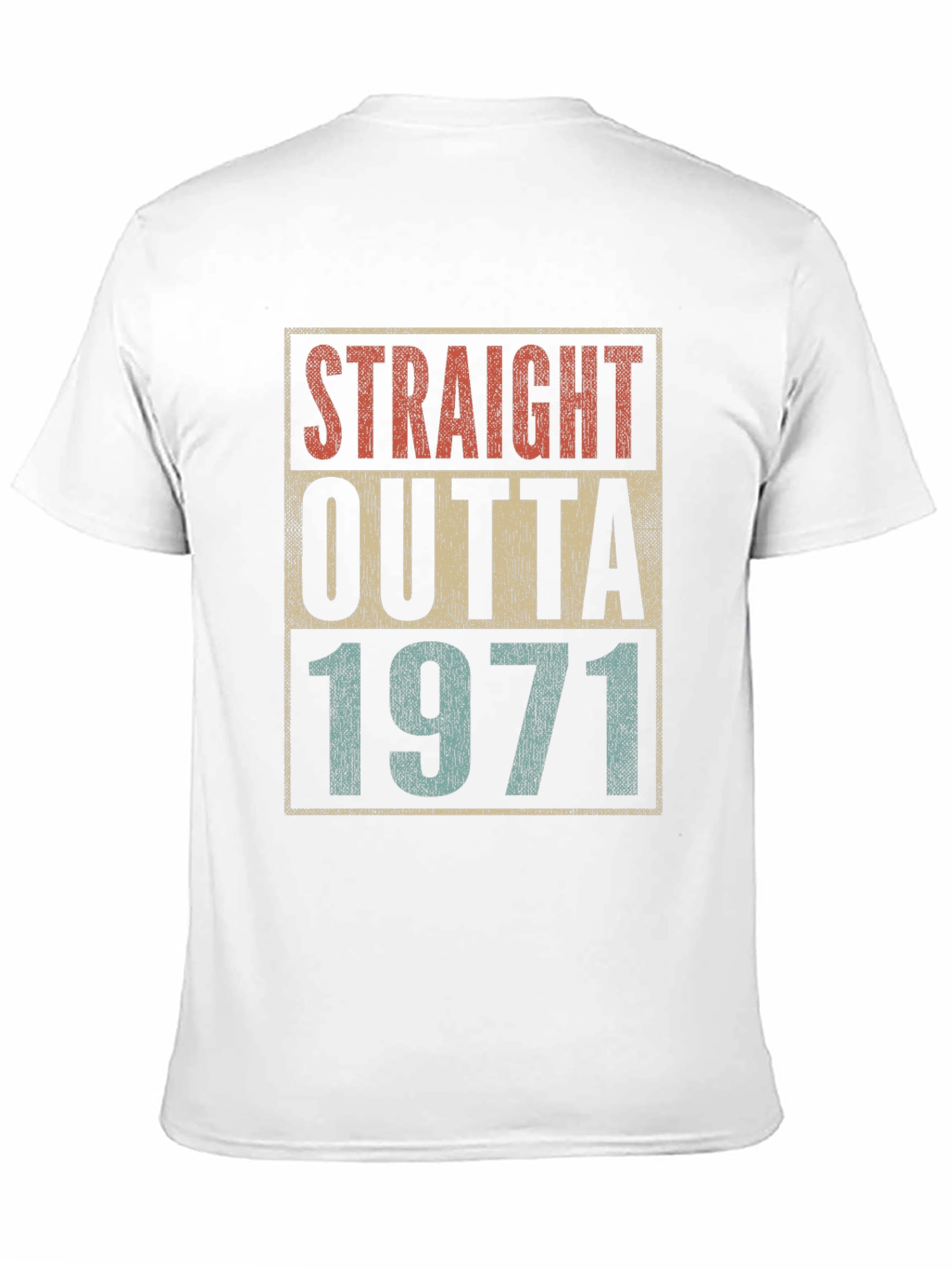 Straight Outta 1971 Retro Graphic Tee
