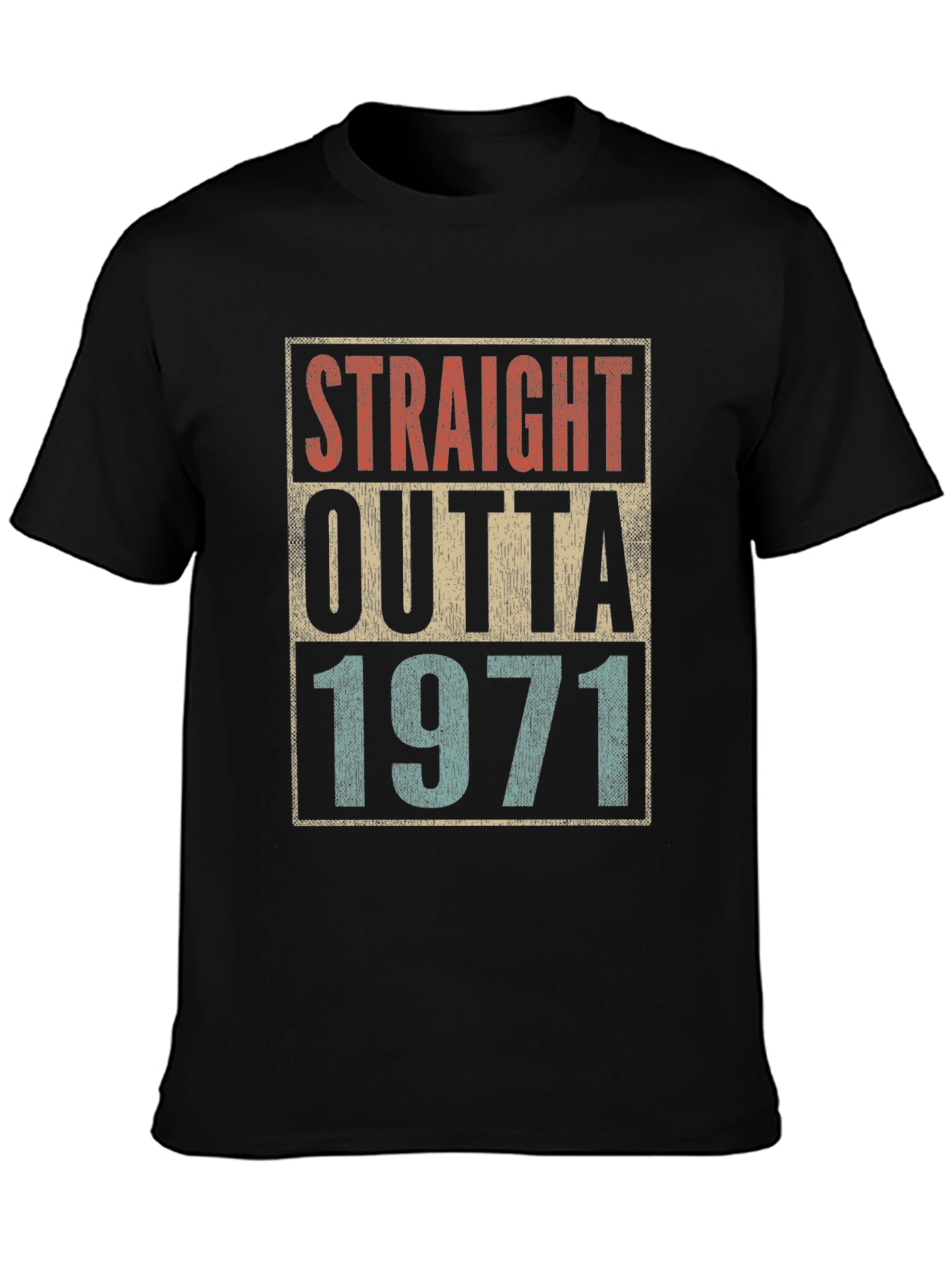 Straight Outta 1971 Retro Graphic Tee