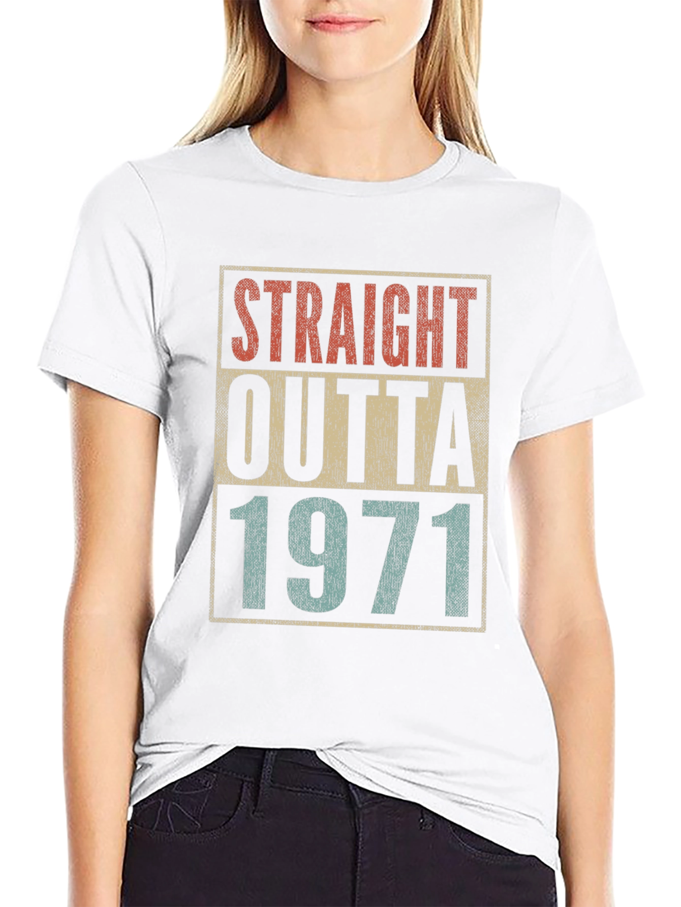 Straight Outta 1971 Retro Graphic Tee