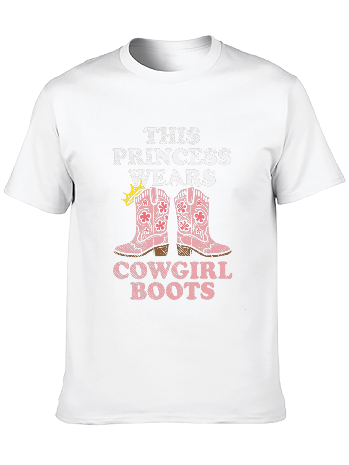 Princess Cowgirl Boots T-Shirt