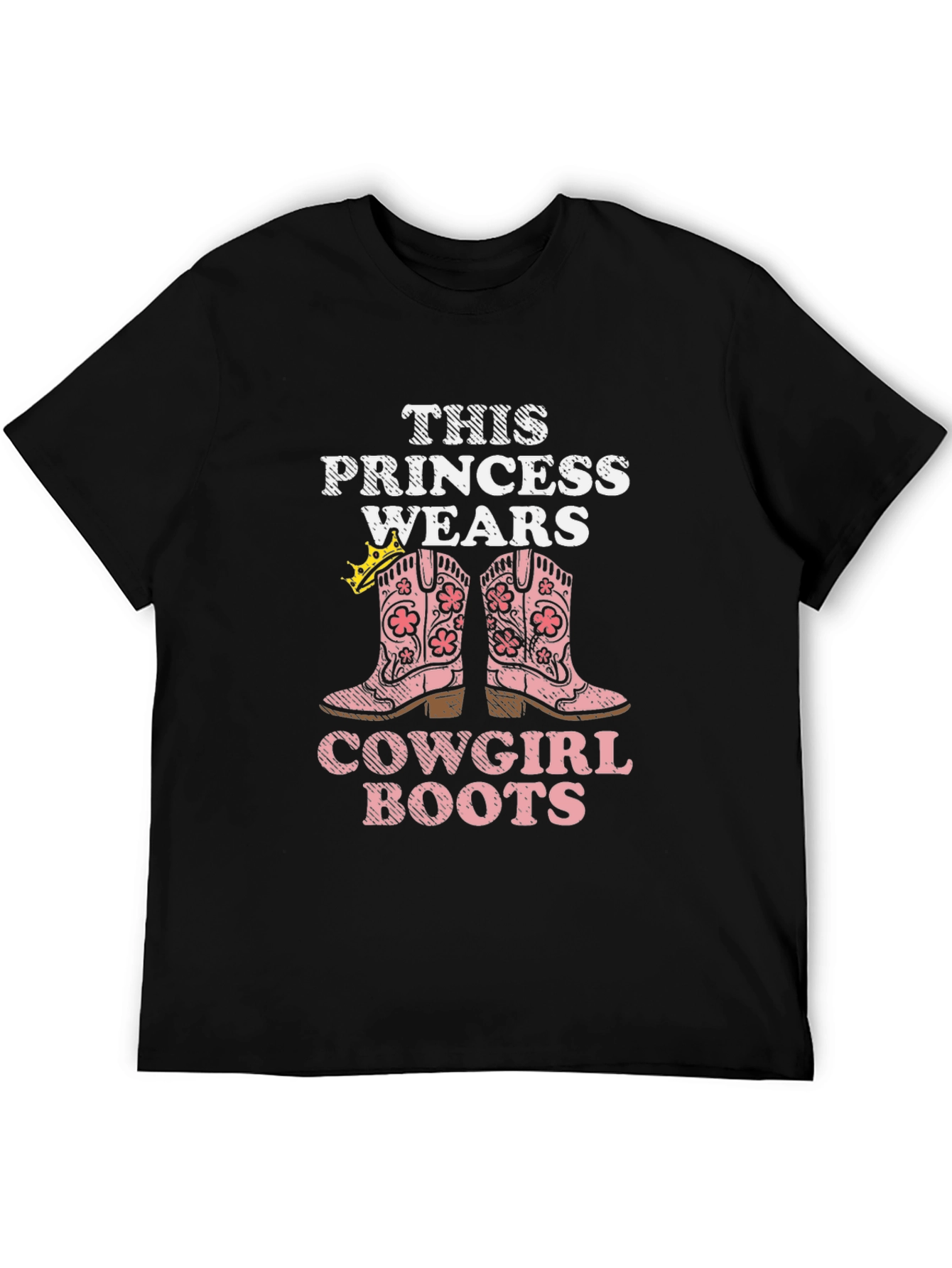 Princess Cowgirl Boots T-Shirt