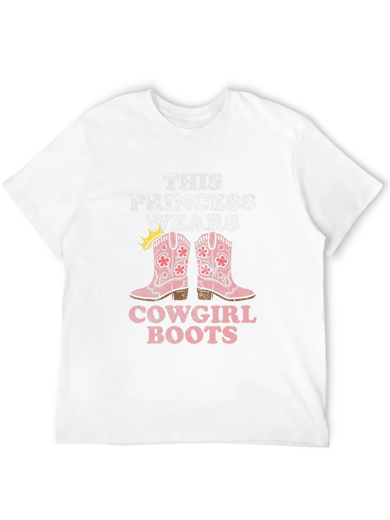 Princess Cowgirl Boots T-Shirt