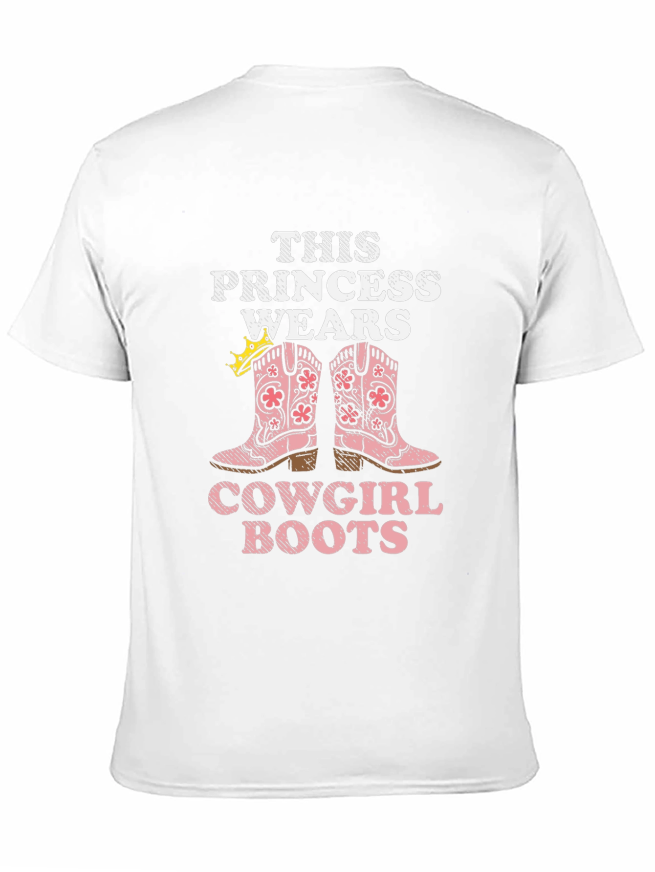 Princess Cowgirl Boots T-Shirt