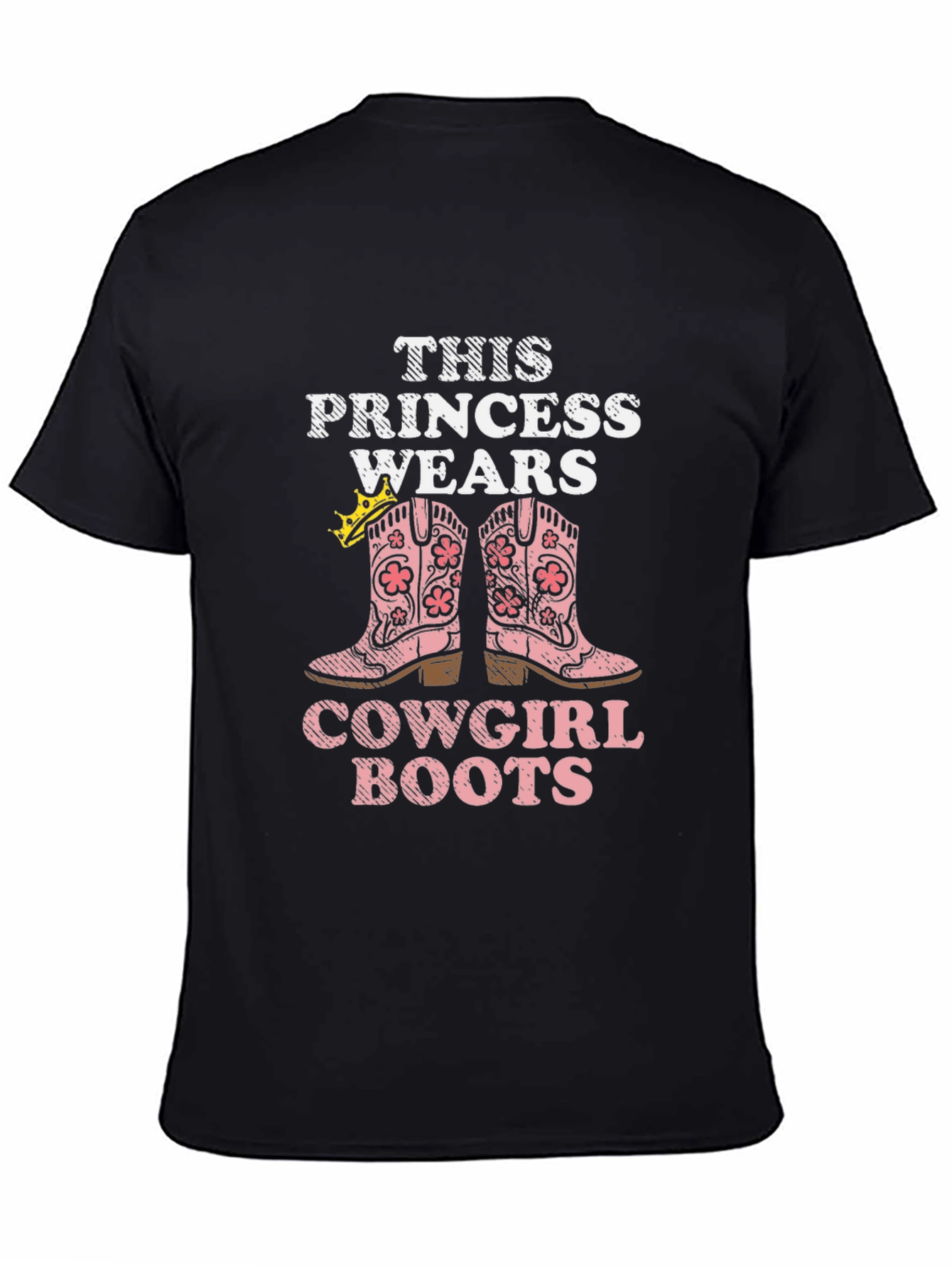 Princess Cowgirl Boots T-Shirt