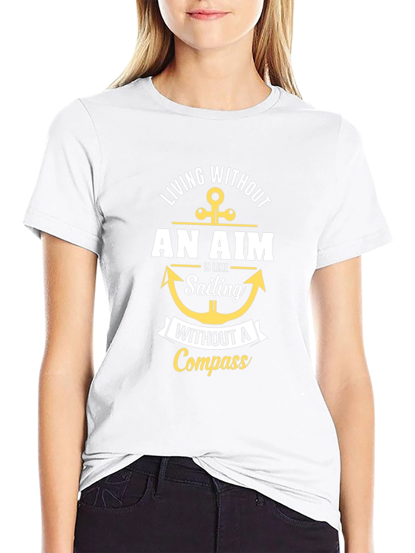 Living Without An Aim Graphic Tee