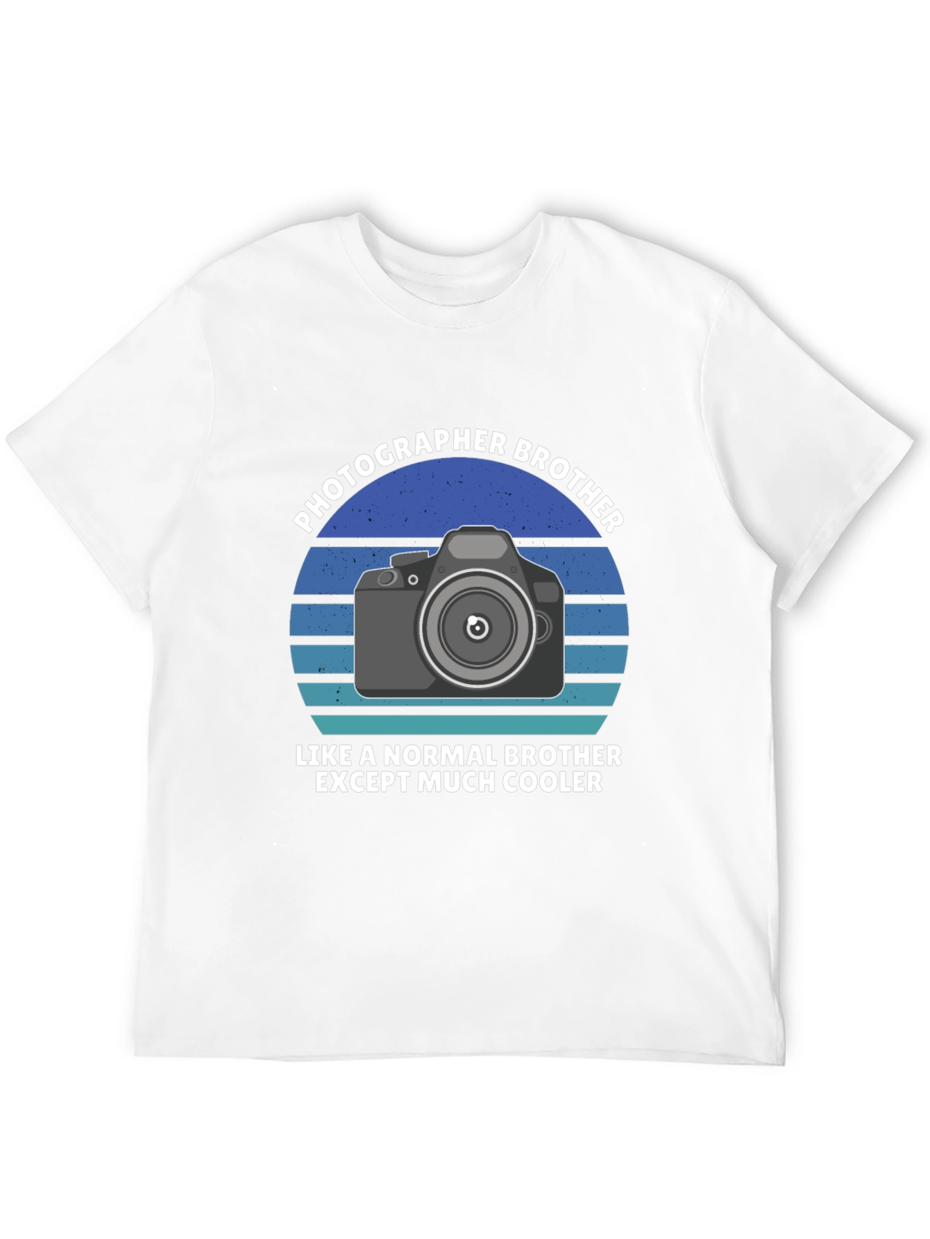 Photographer Brother Graphic Tee - Cool Brother Gift