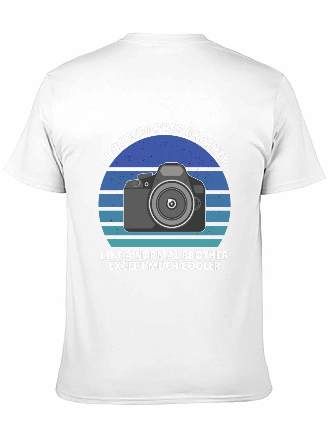 Photographer Brother Graphic Tee - Cool Brother Gift
