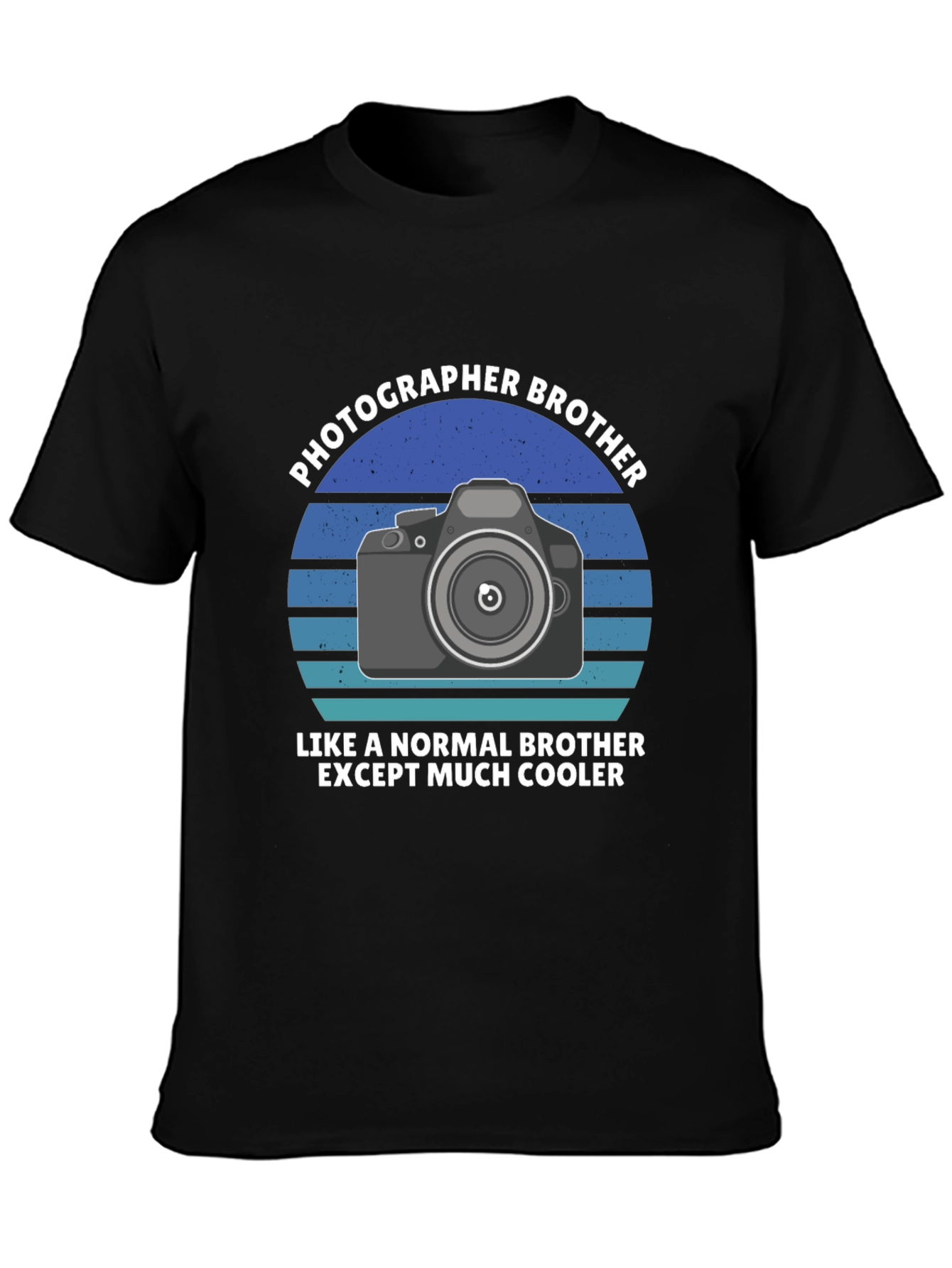 Photographer Brother Graphic Tee - Cool Brother Gift