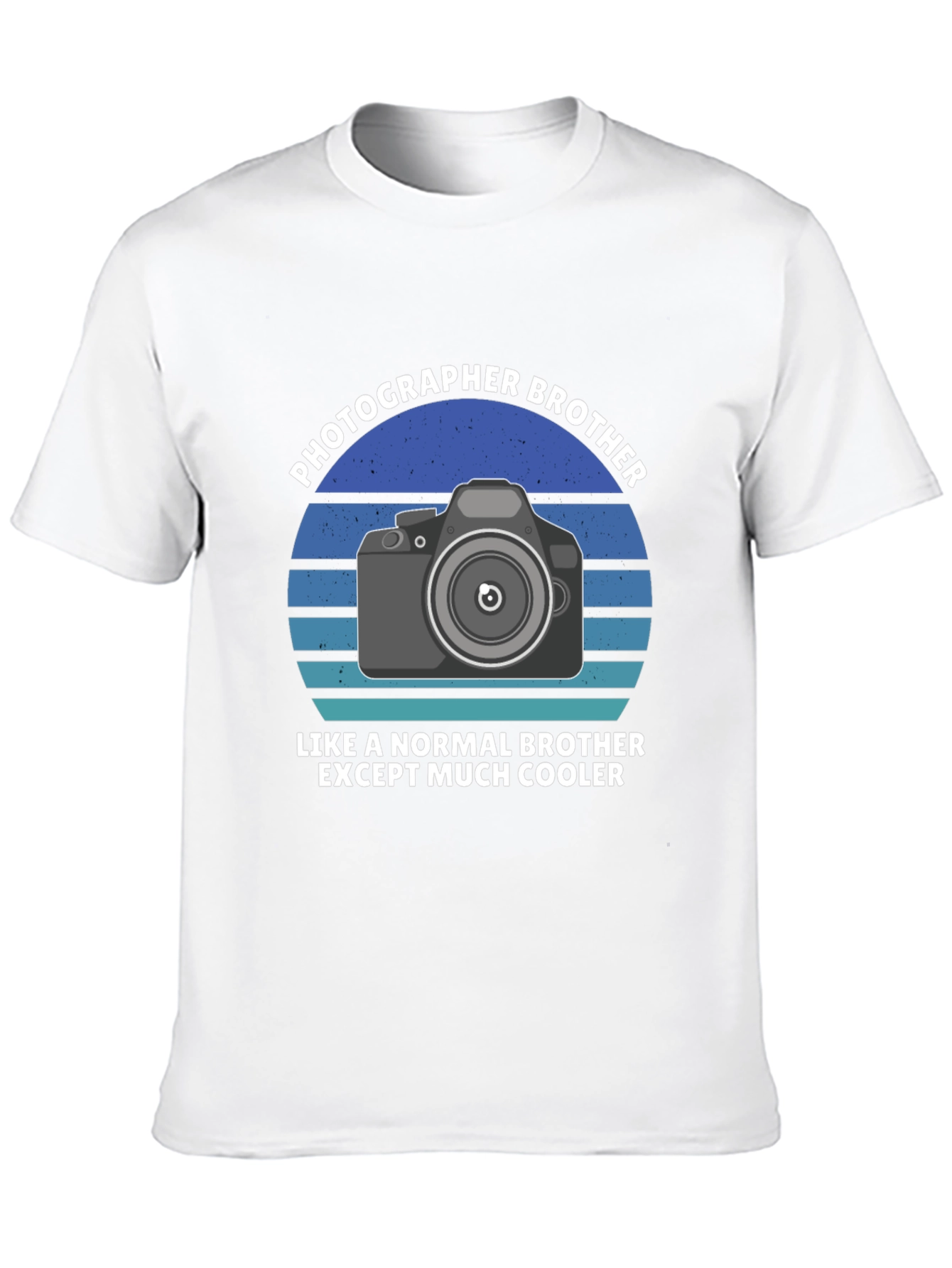 Photographer Brother Graphic Tee - Cool Brother Gift