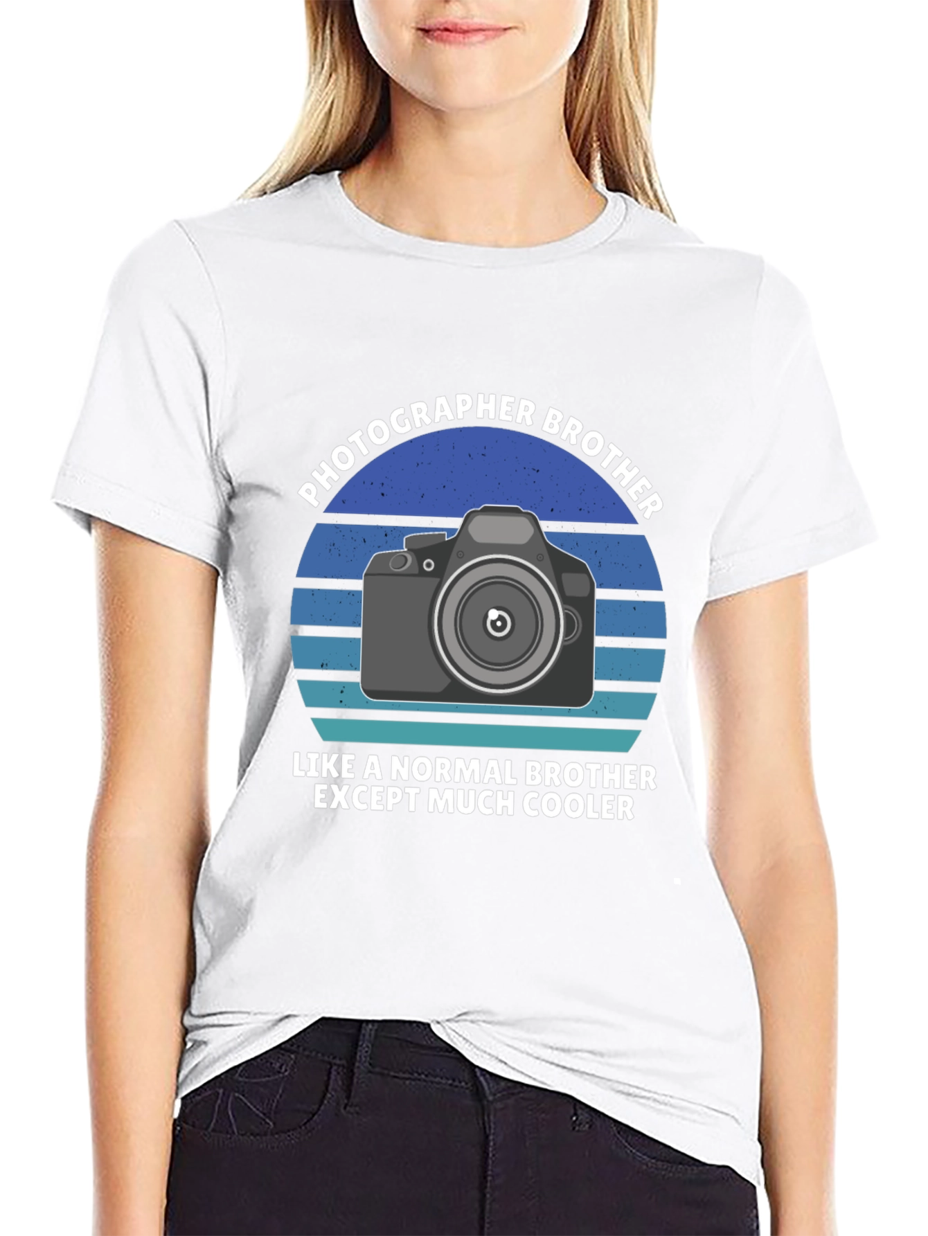 Photographer Brother Graphic Tee - Cool Brother Gift