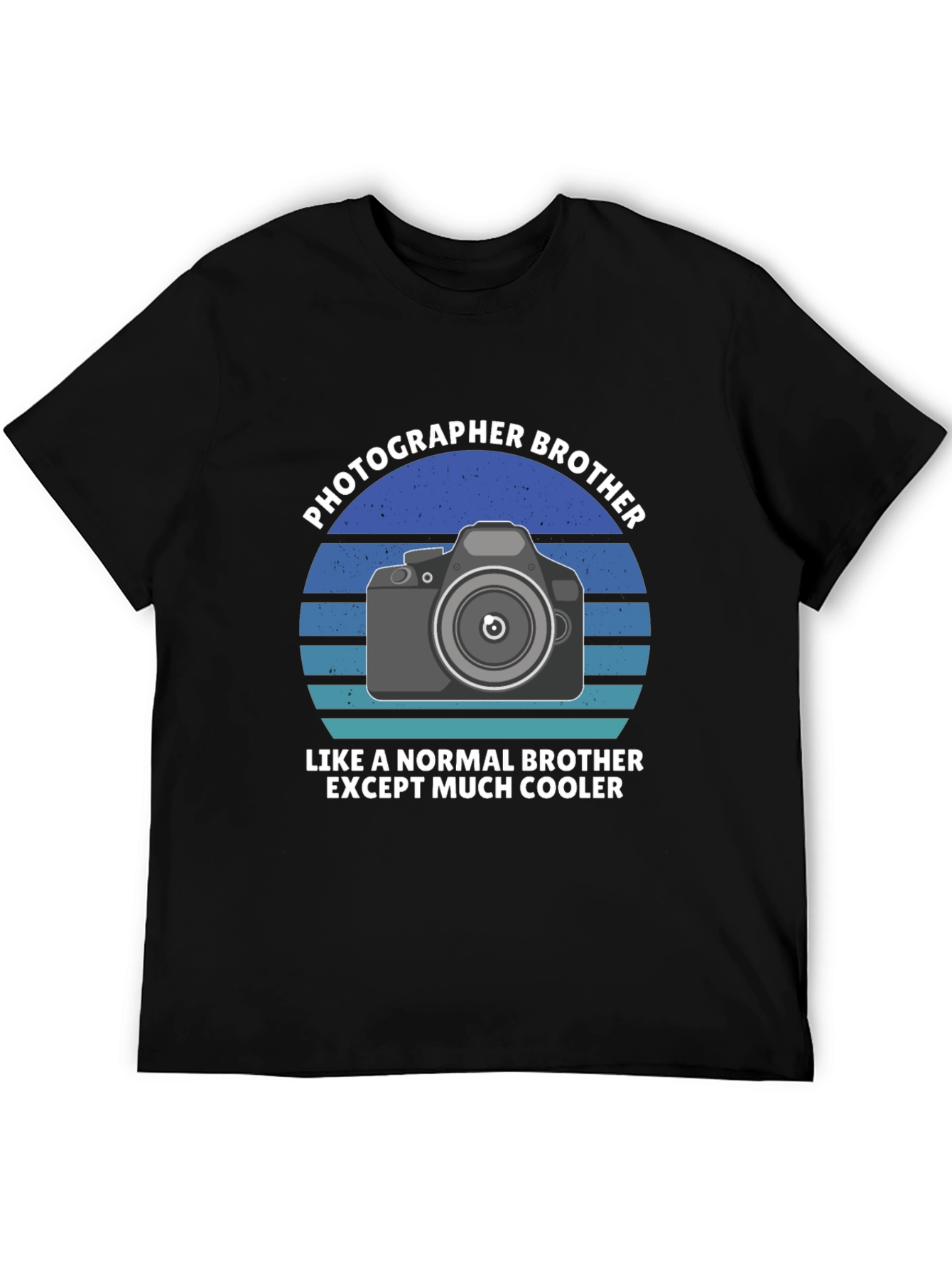 Photographer Brother Graphic Tee - Cool Brother Gift