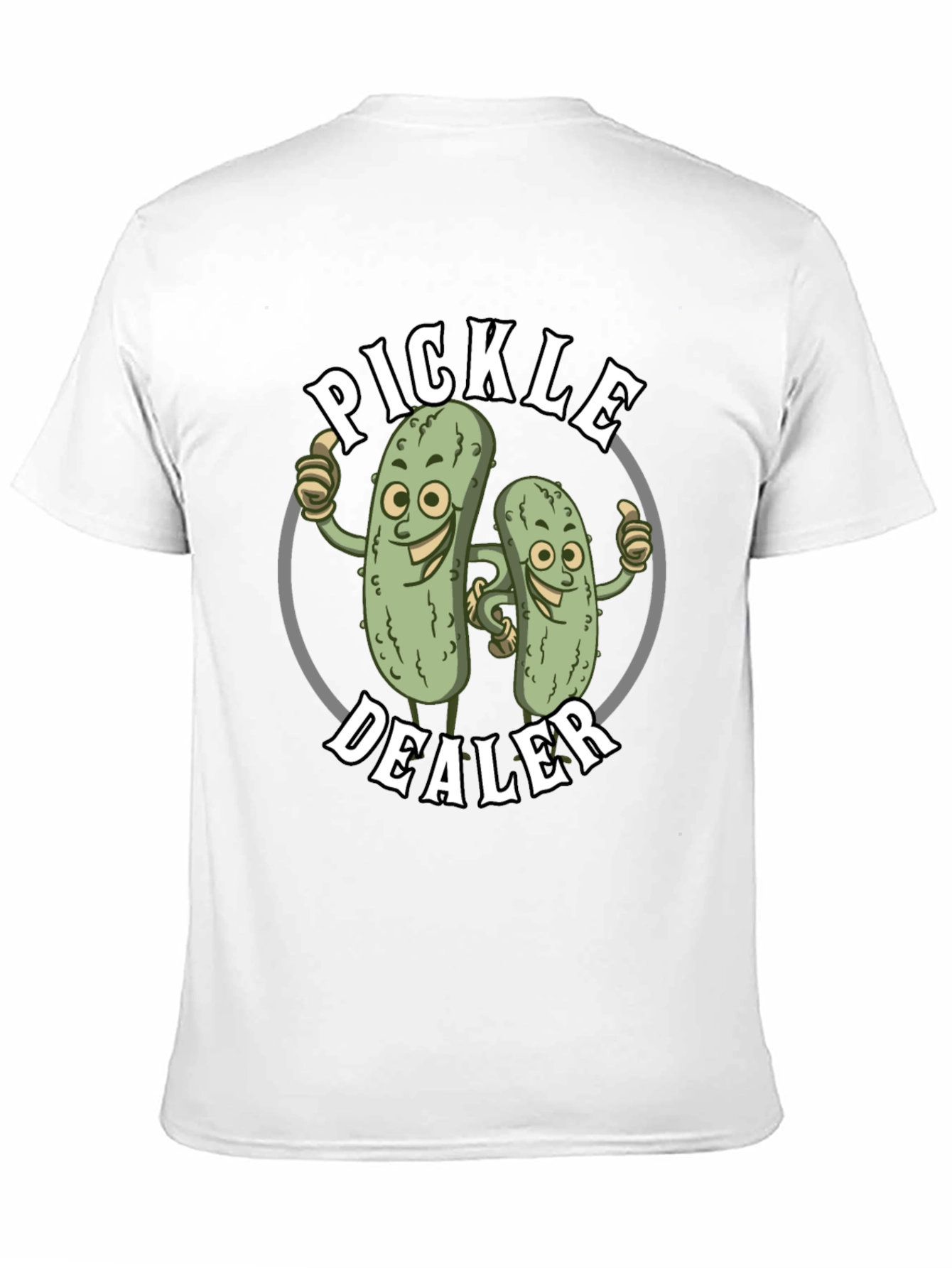 Pickle Dealer T-Shirt - Funny Pickle Cartoon Tee