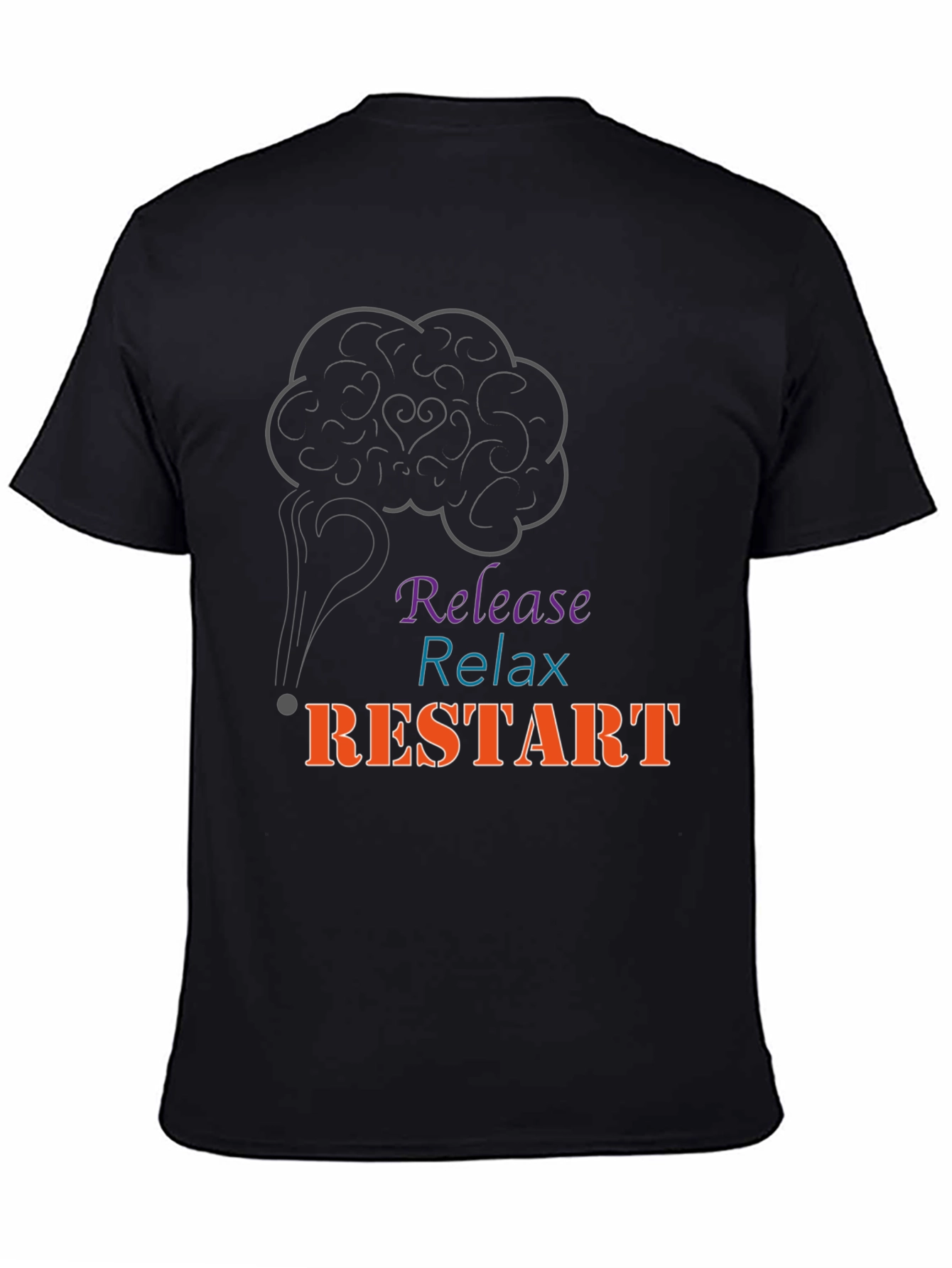Release Relax Restart Graphic T-Shirt