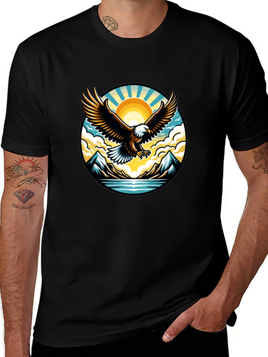Eagle Graphic Print T-Shirt