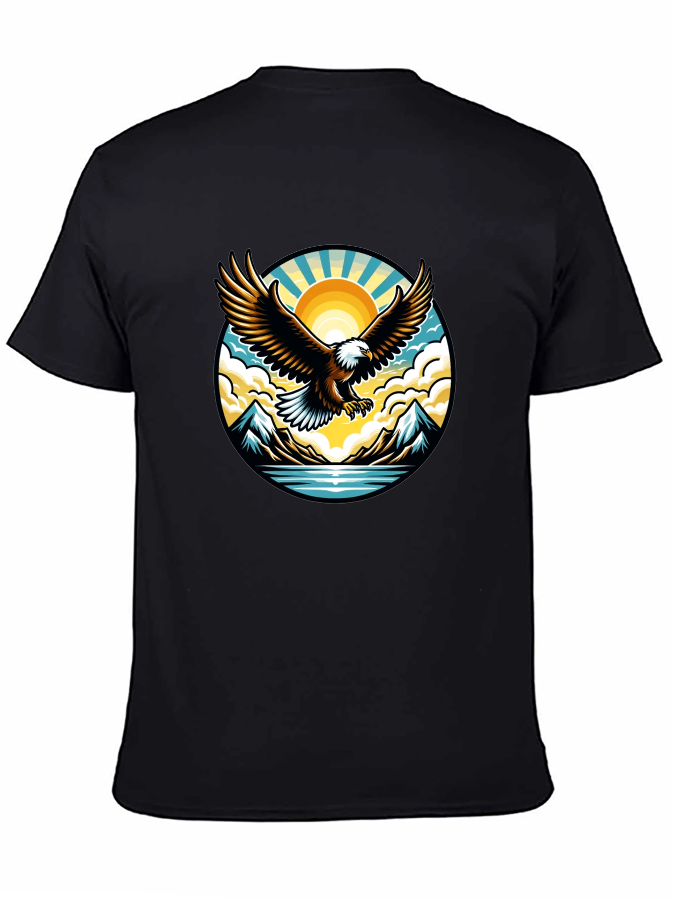 Eagle Graphic Print T-Shirt
