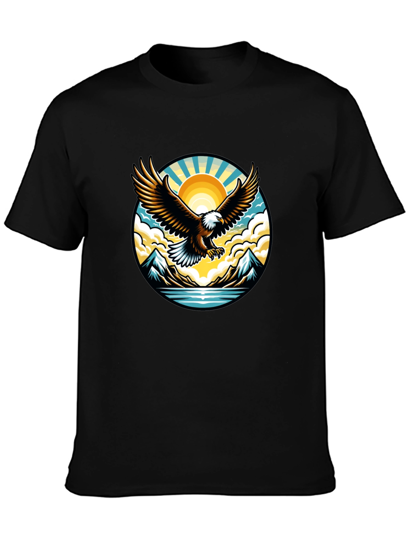 Eagle Graphic Print T-Shirt