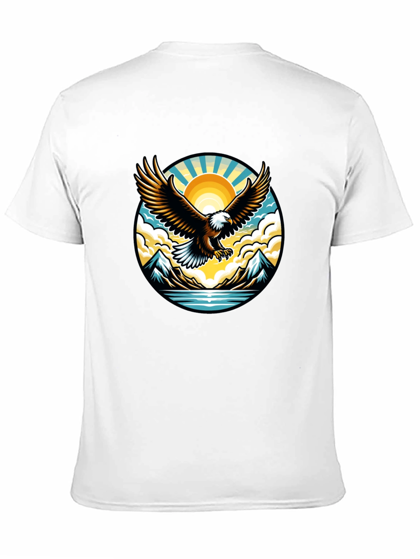 Eagle Graphic Print T-Shirt