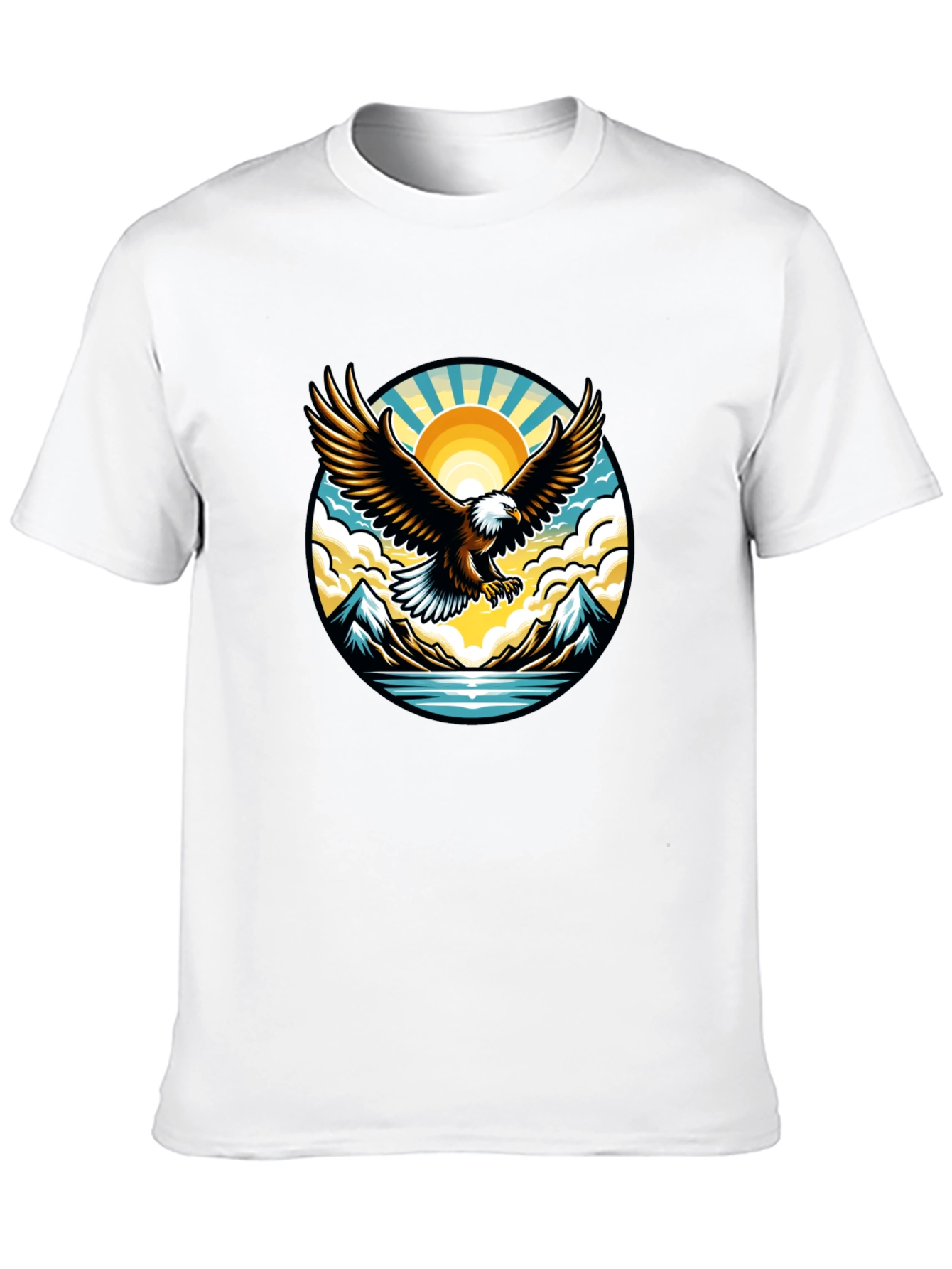 Eagle Graphic Print T-Shirt