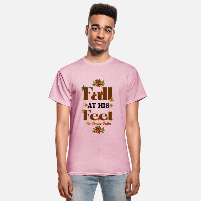 Fall at his feet he never fails | Prayer quote