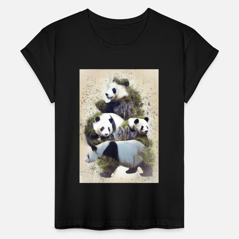 Fantasy Panda Nature Mystical Animal