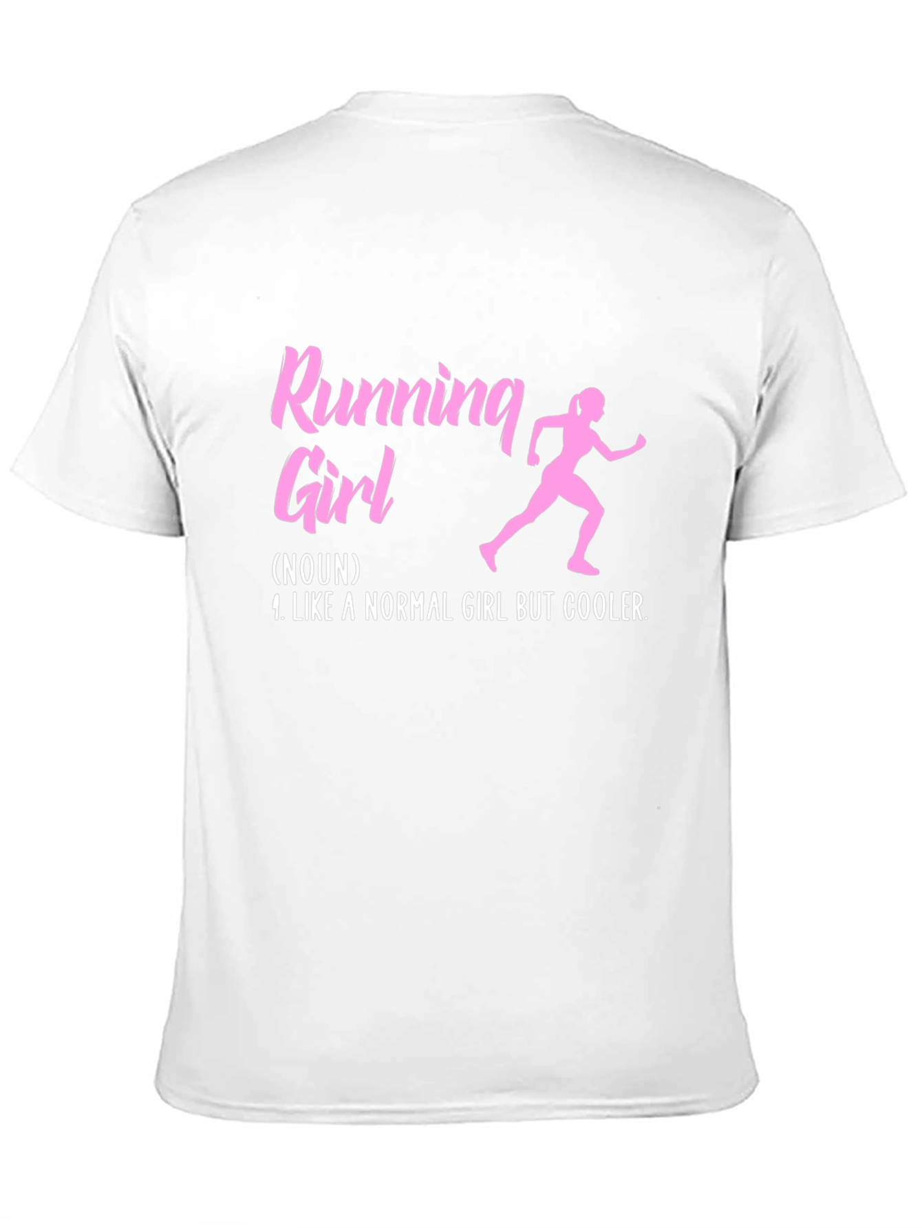 Running Girl Tee - Cool Womens Sport Shirt