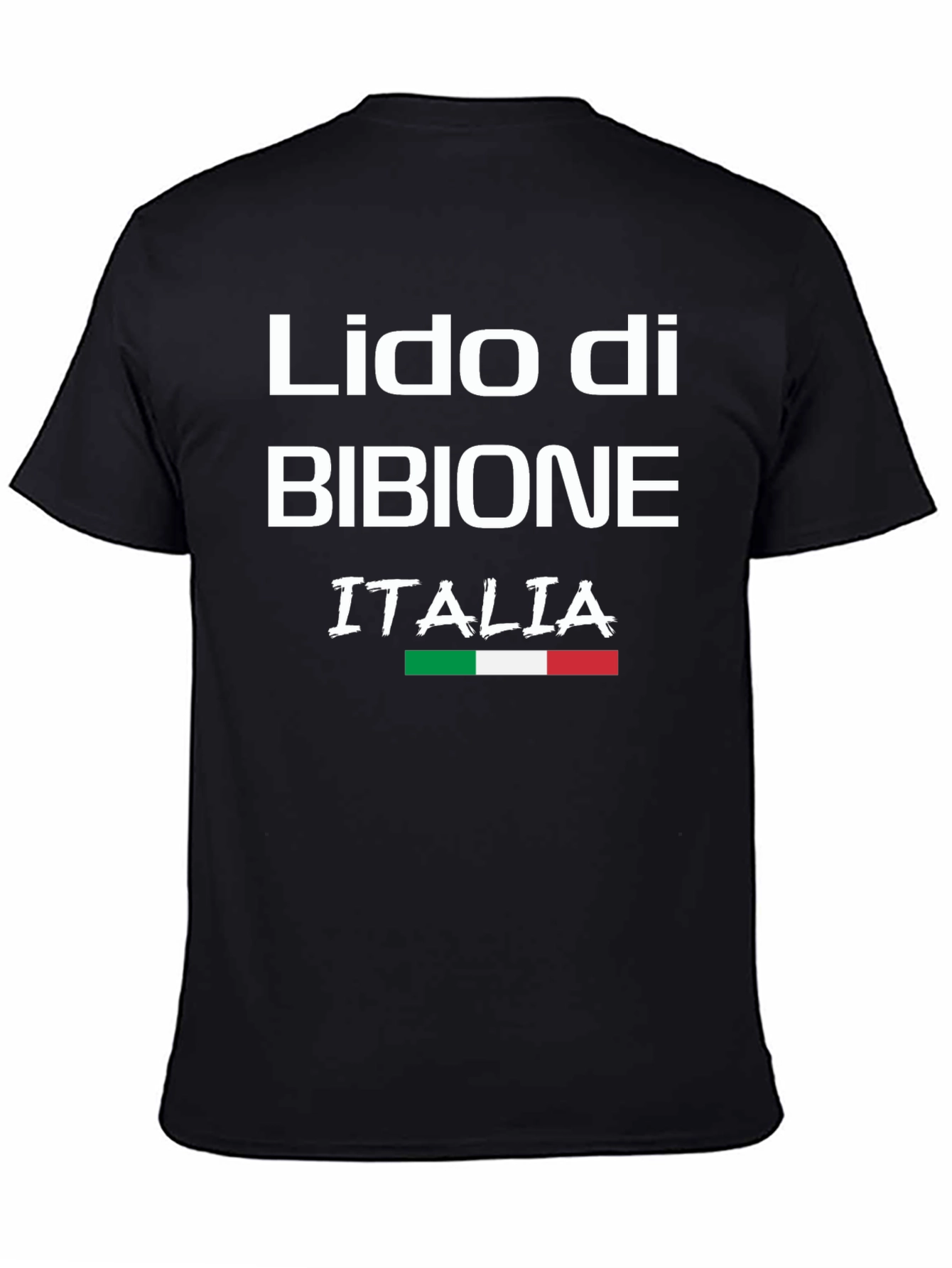Lido di Bibione Italia T-Shirt Black