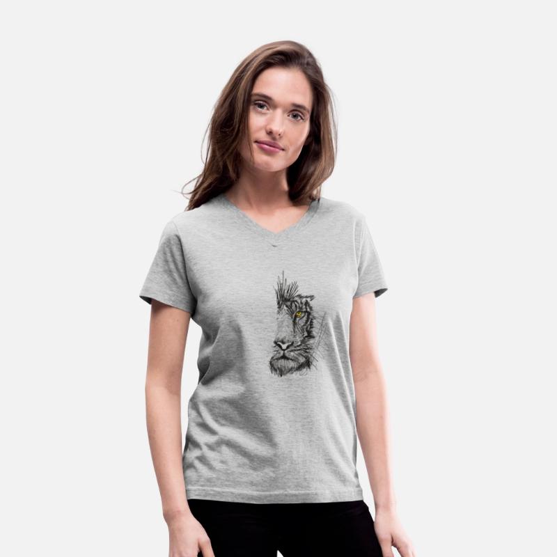 Fearless big cat tiger eye tiger face tiger head