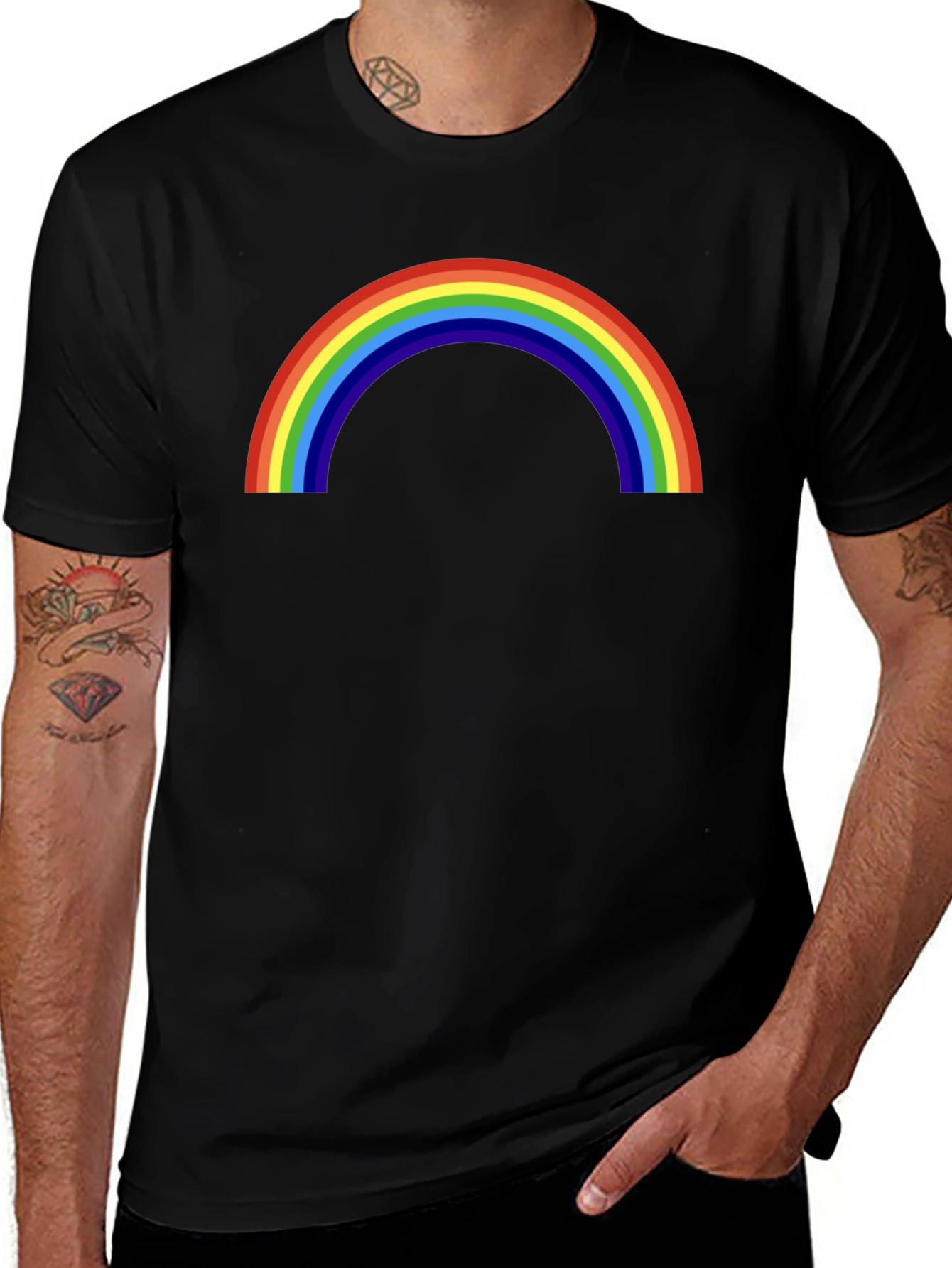Rainbow Graphic T-Shirt - Pride & Joy